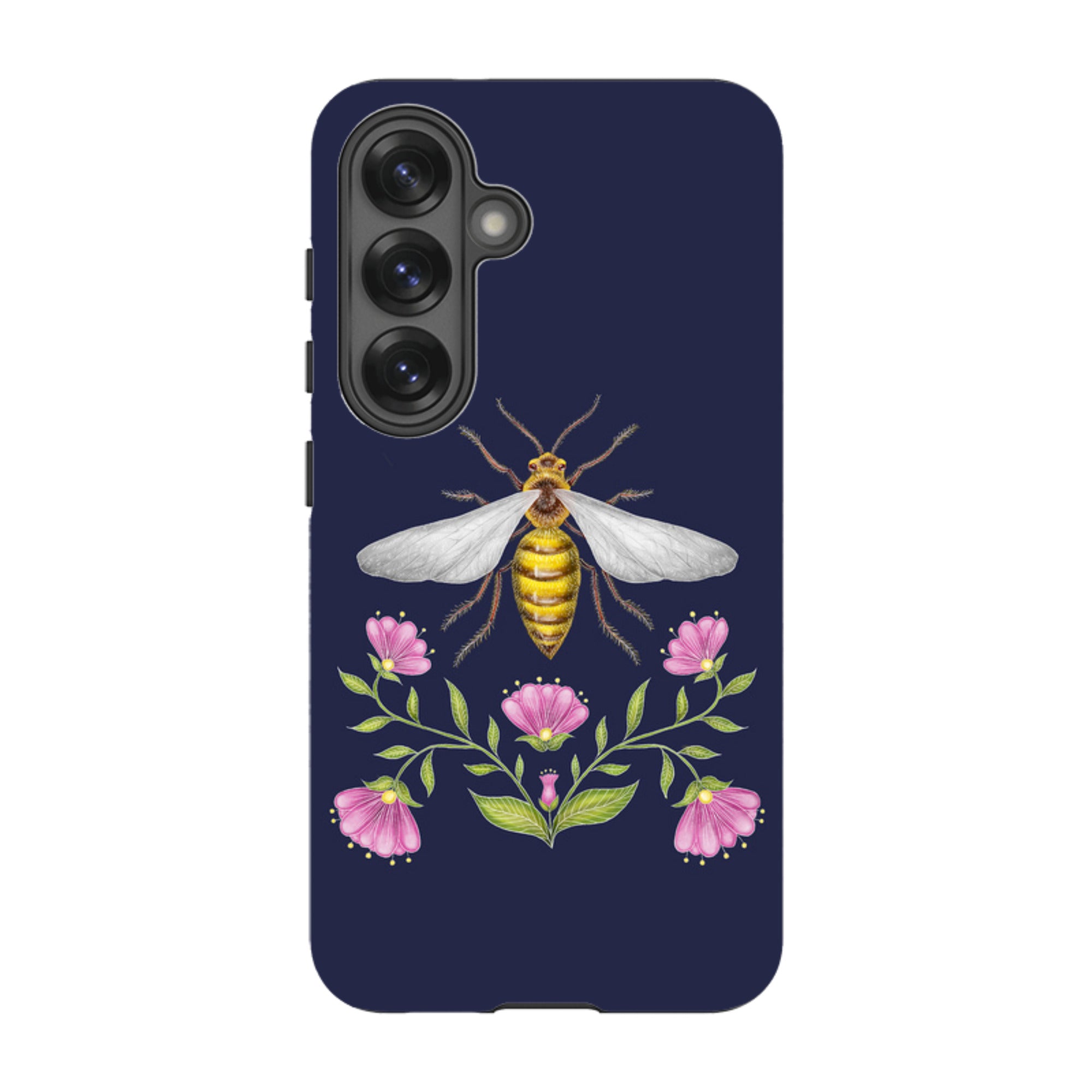Samsung Tough Case - Wings Of Freedom Navy By Catherine Rowe