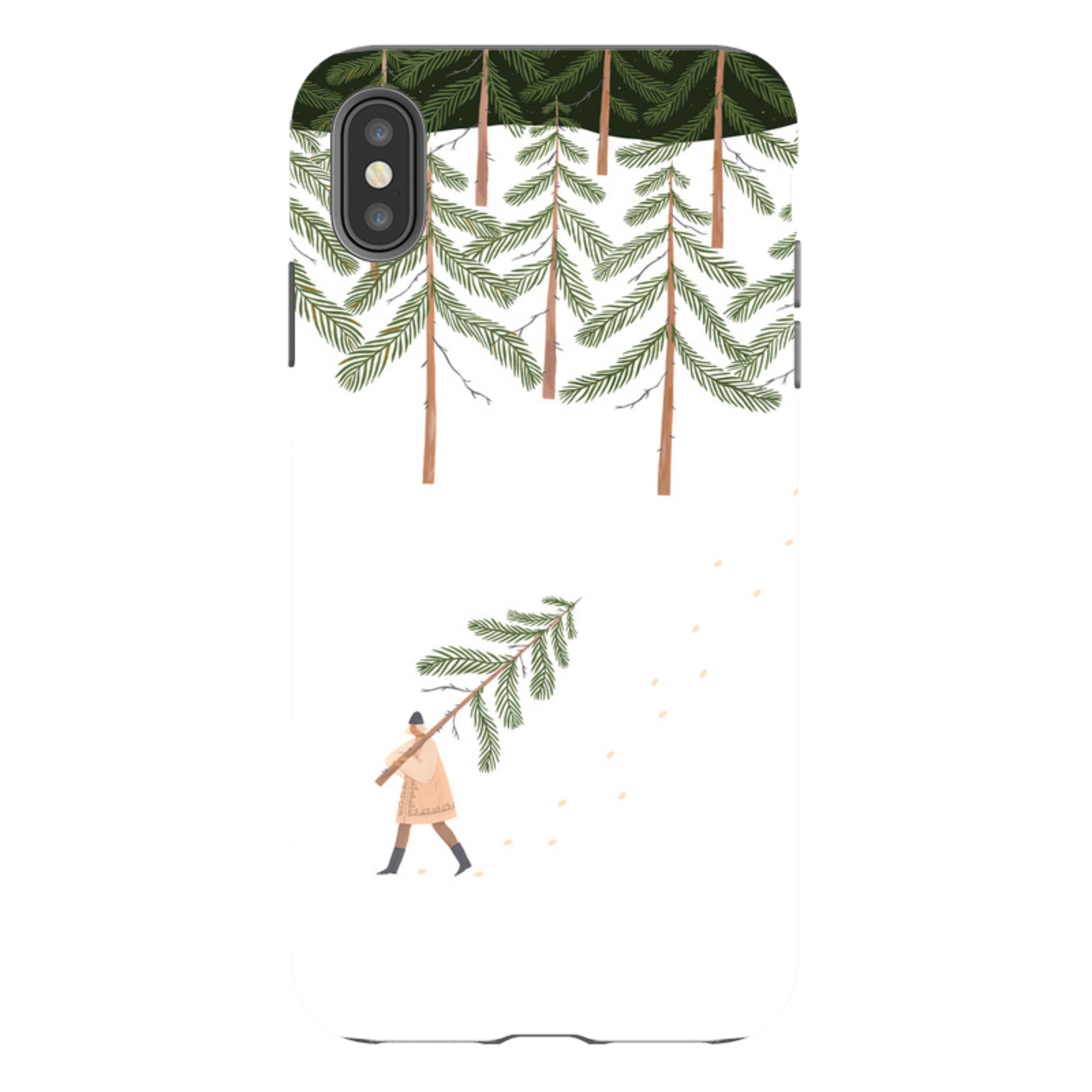 iPhone Tough Case - Coming Home For Christmas By Madalina Andronic