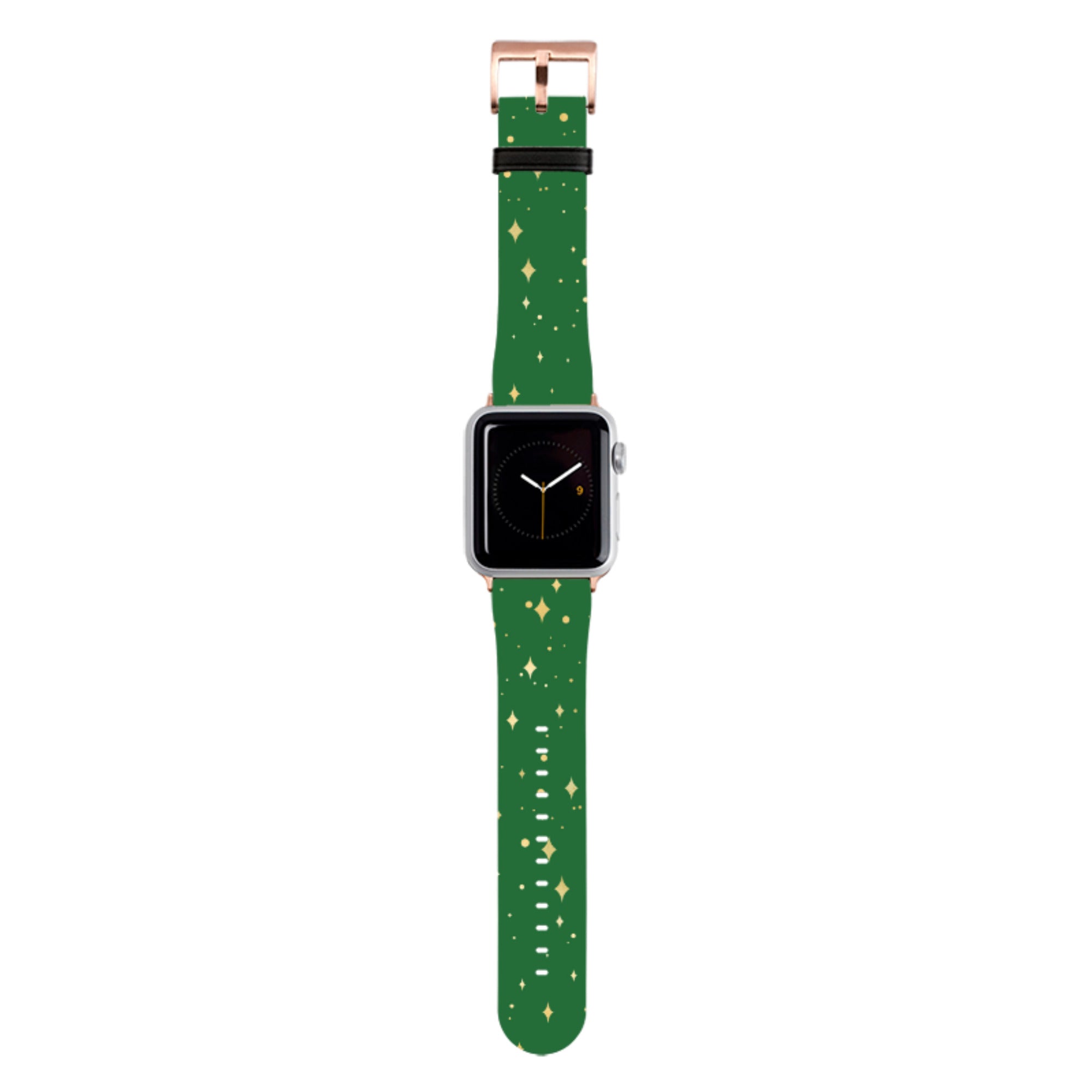 Green Cosmos Apple Watch Strap