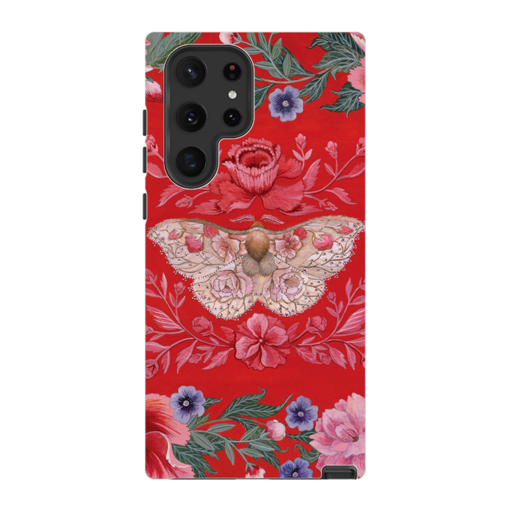 Samsung Tough Case - Blossom Moth By Maria Matos