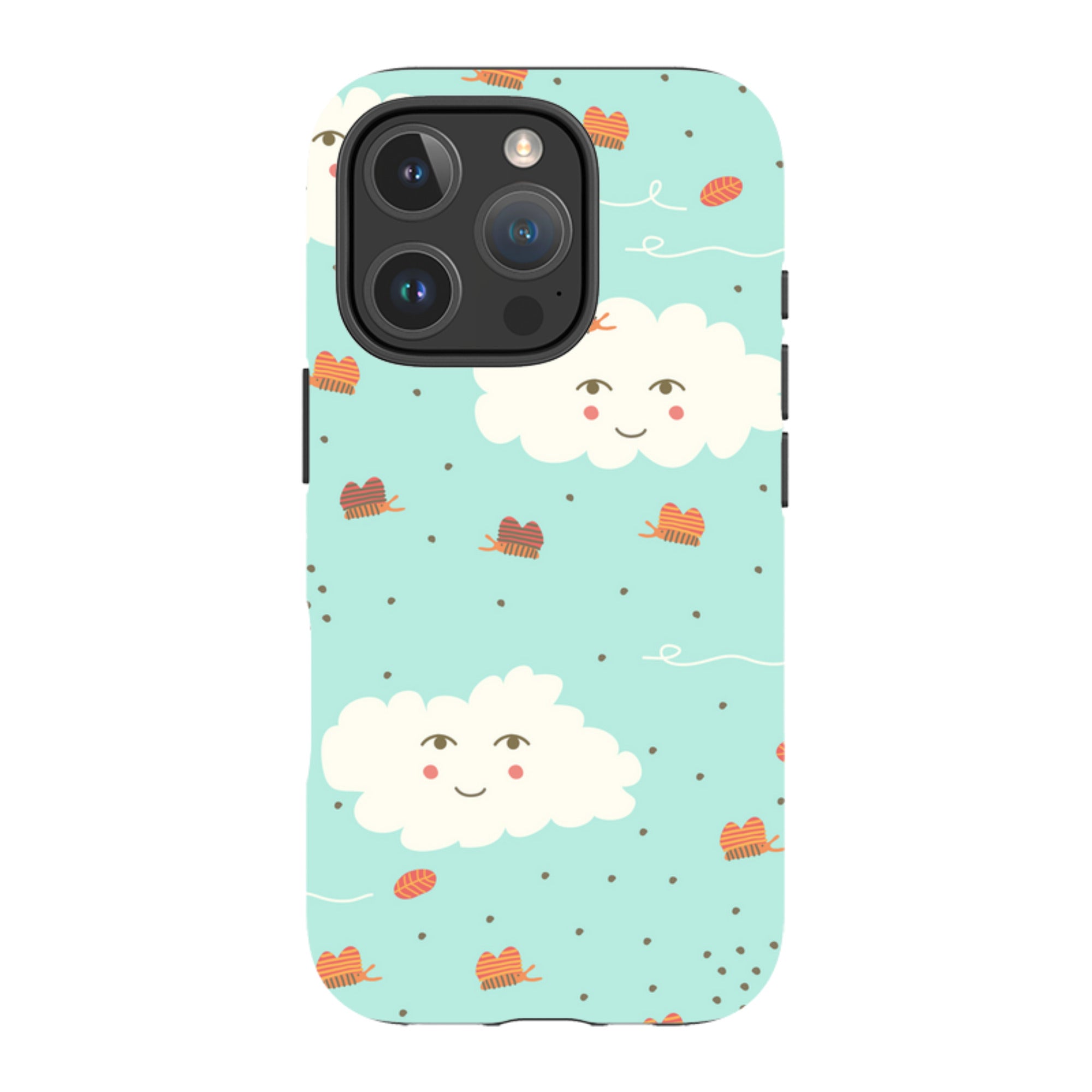 iPhone Tough Case - Clouds By Gabriela Larios
