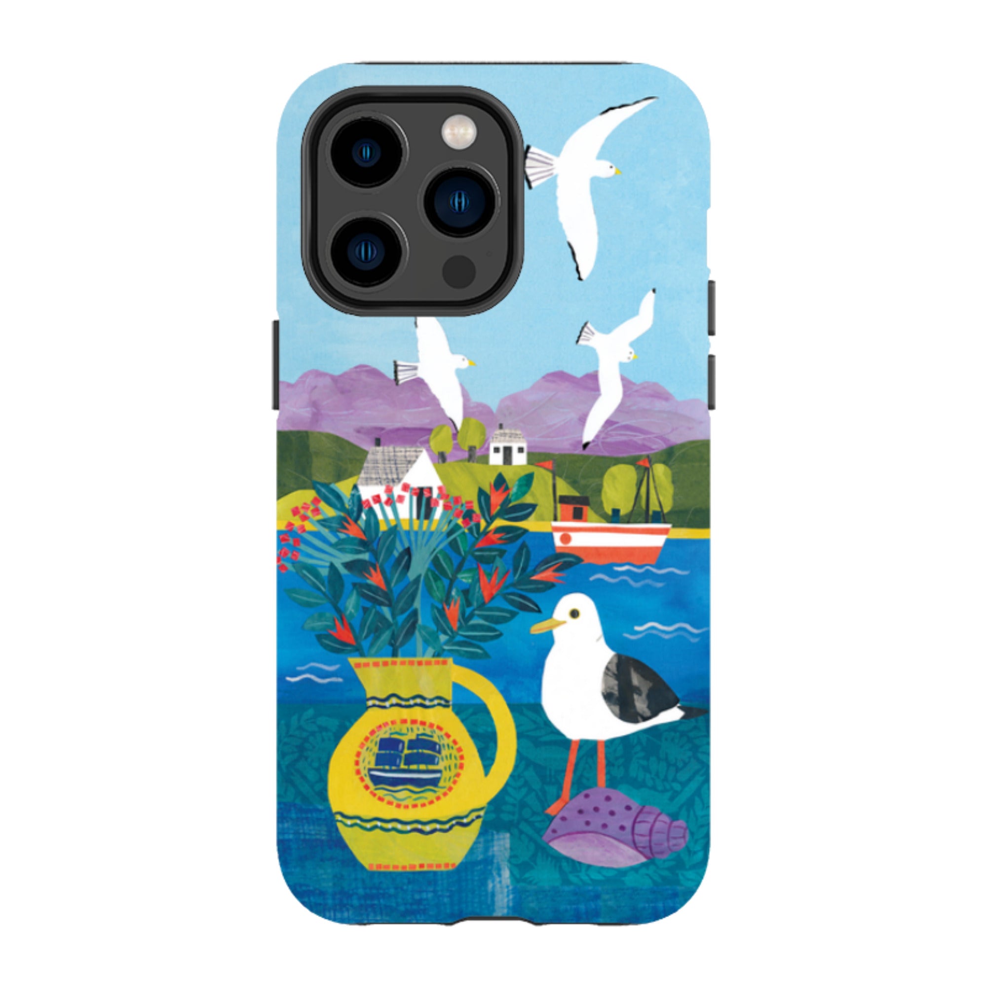 iPhone MagSafe Tough Case - Seagulls By Tracey English