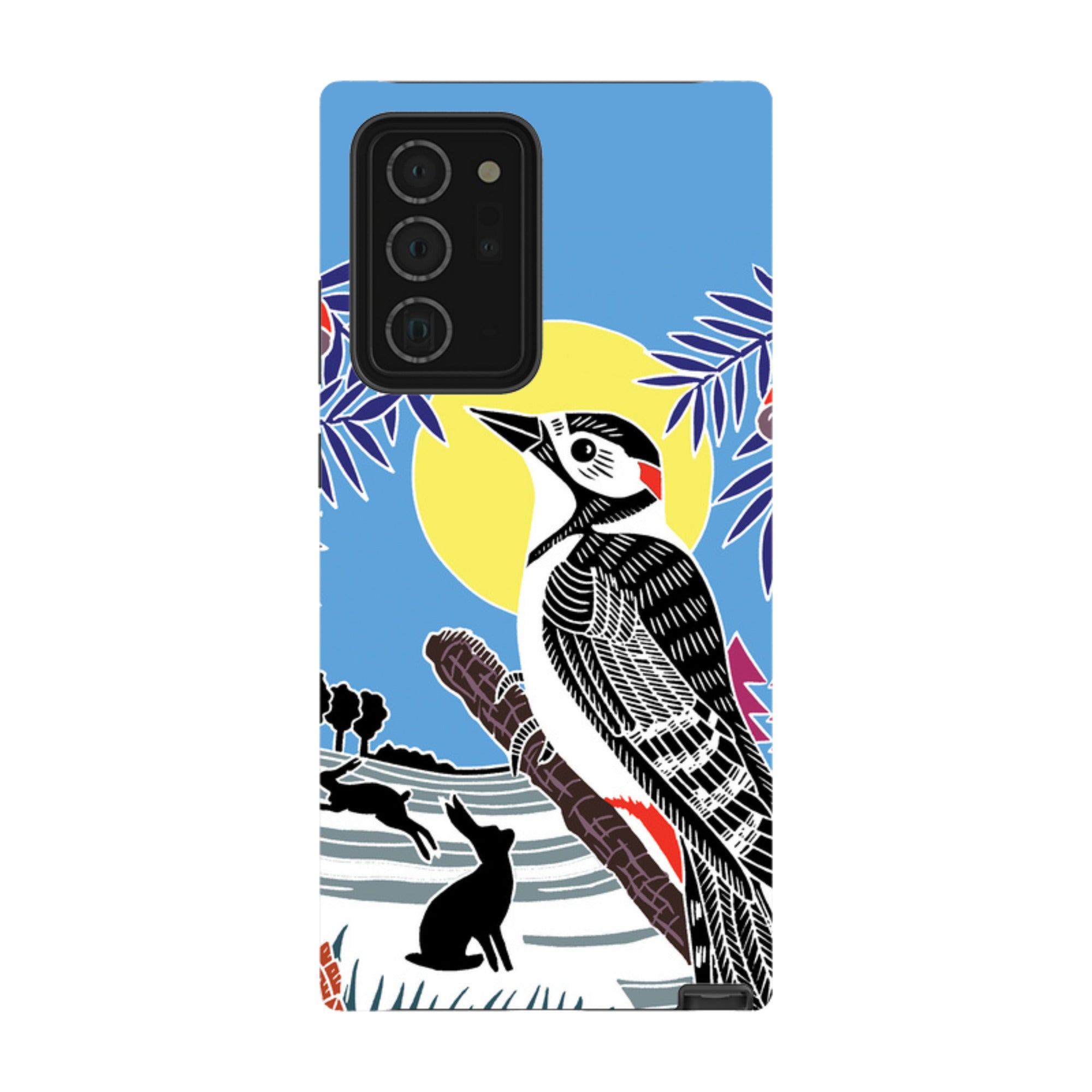 Samsung Tough Case - Woodpecker Yellow By Kate Heiss