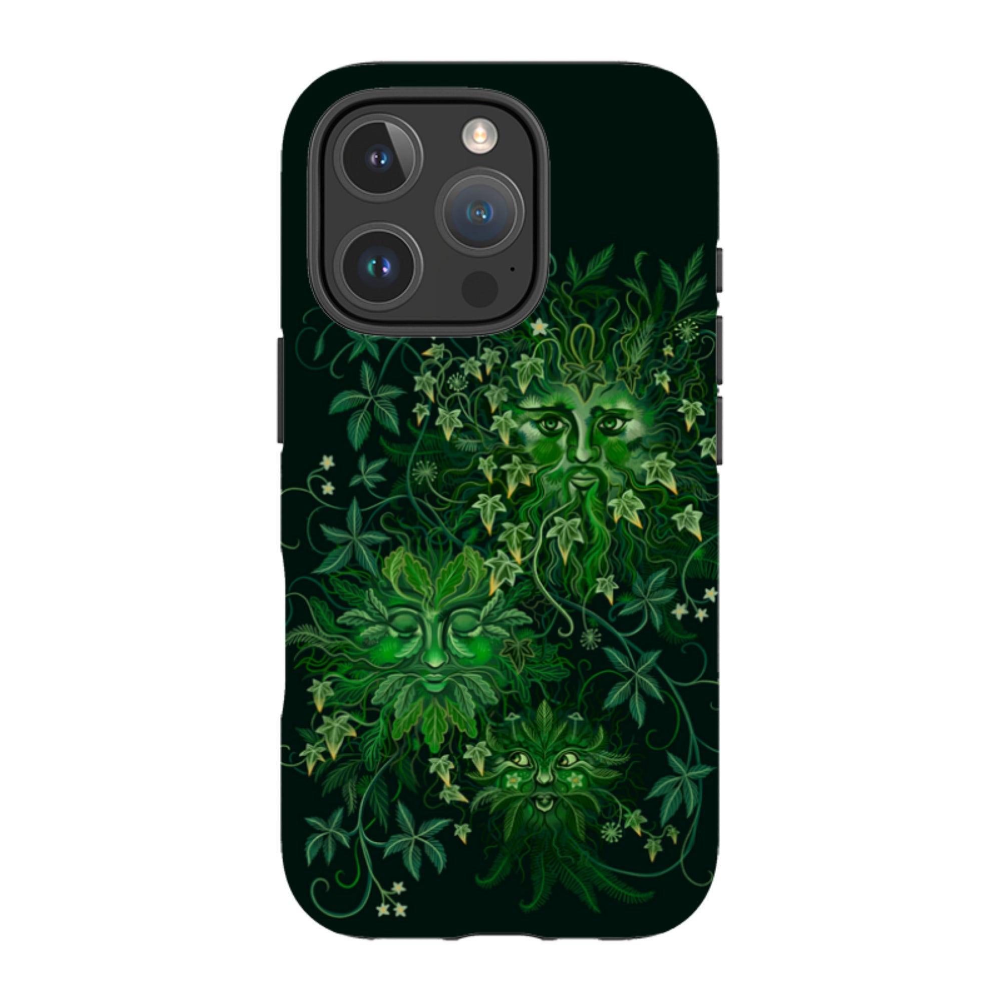 iPhone MagSafe Tough Case - Green Man By Anna Stead
