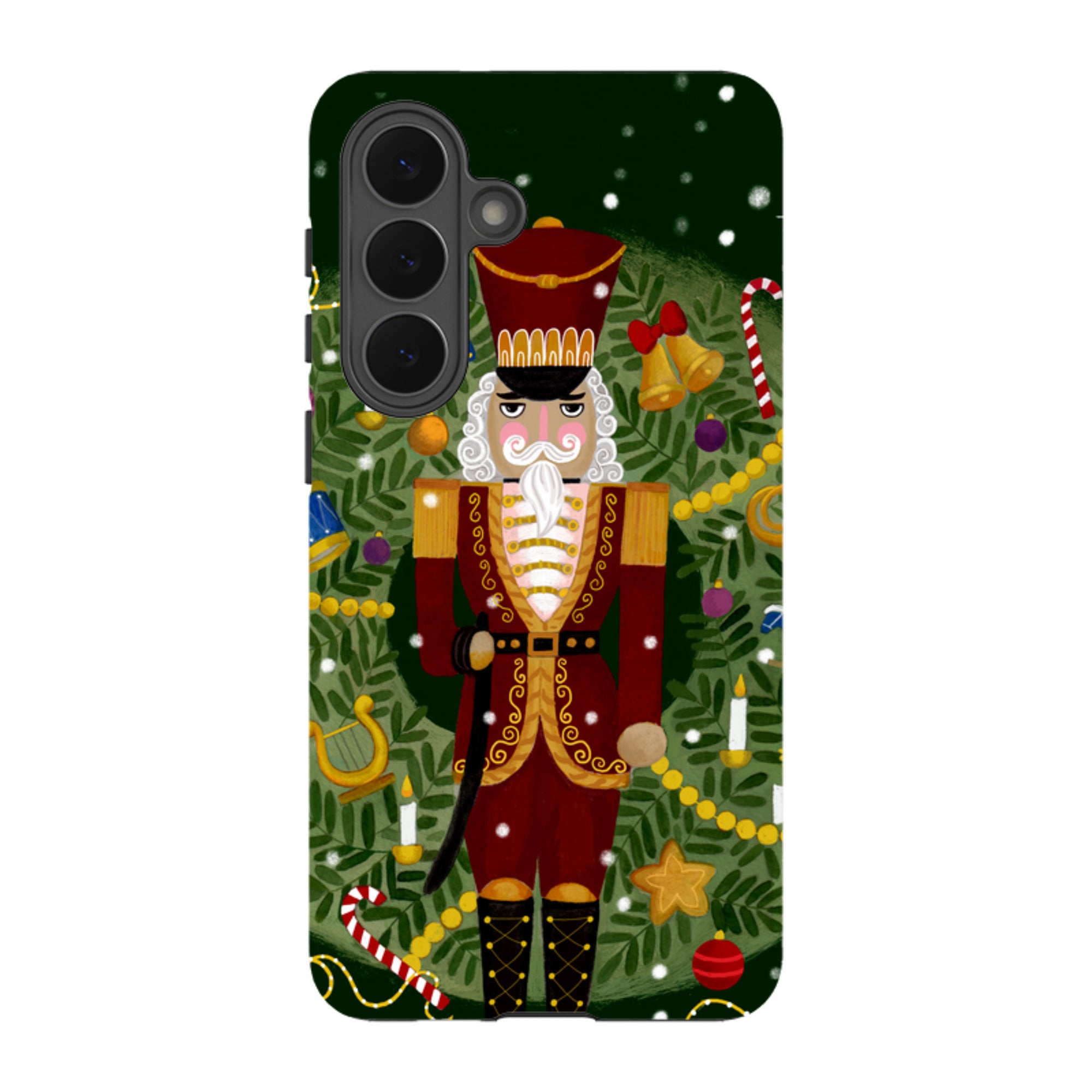 Samsung Tough Case - Red Nutcracker By Bex Parkin