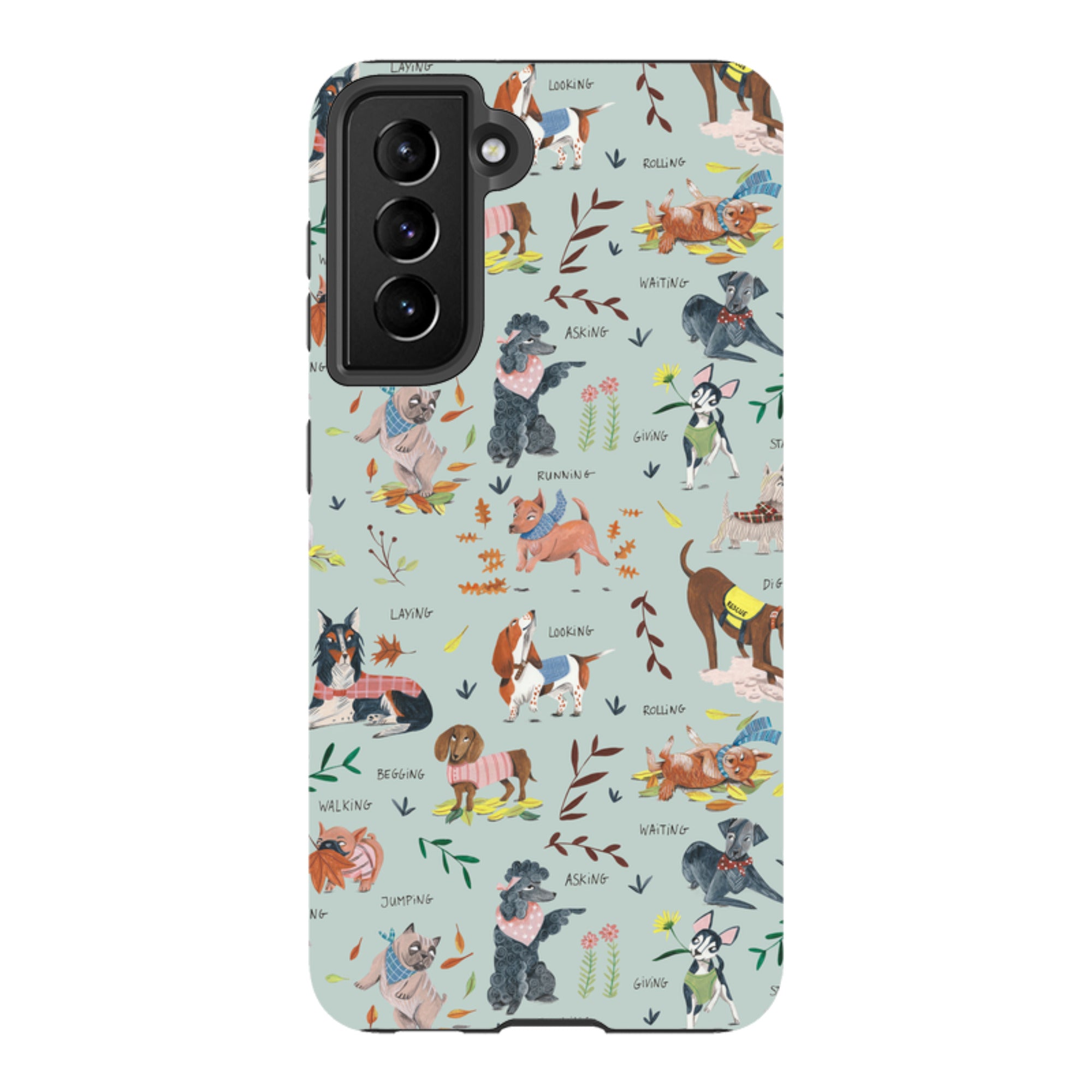 Samsung Tough Case - Dog Pattern II By Caroline Bonne Muller