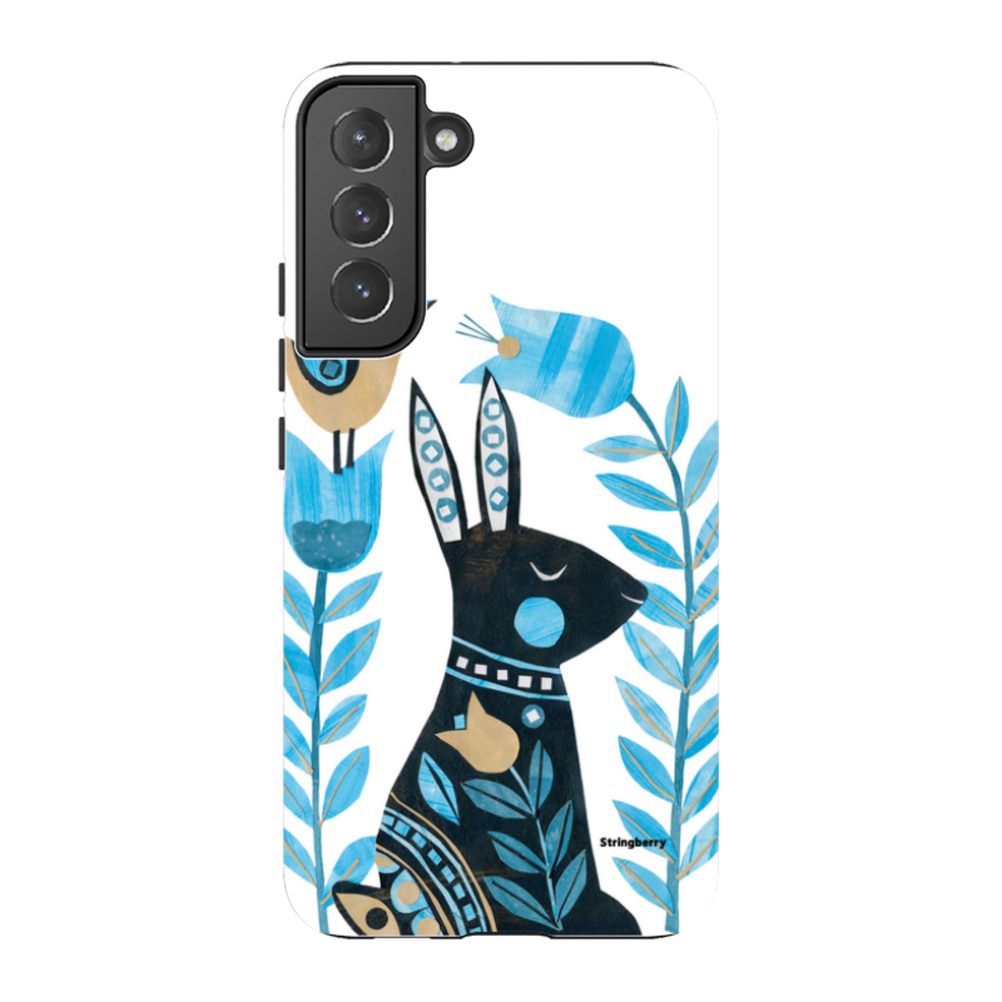 Samsung Tough Case - Folk Rabbit By Tracey English