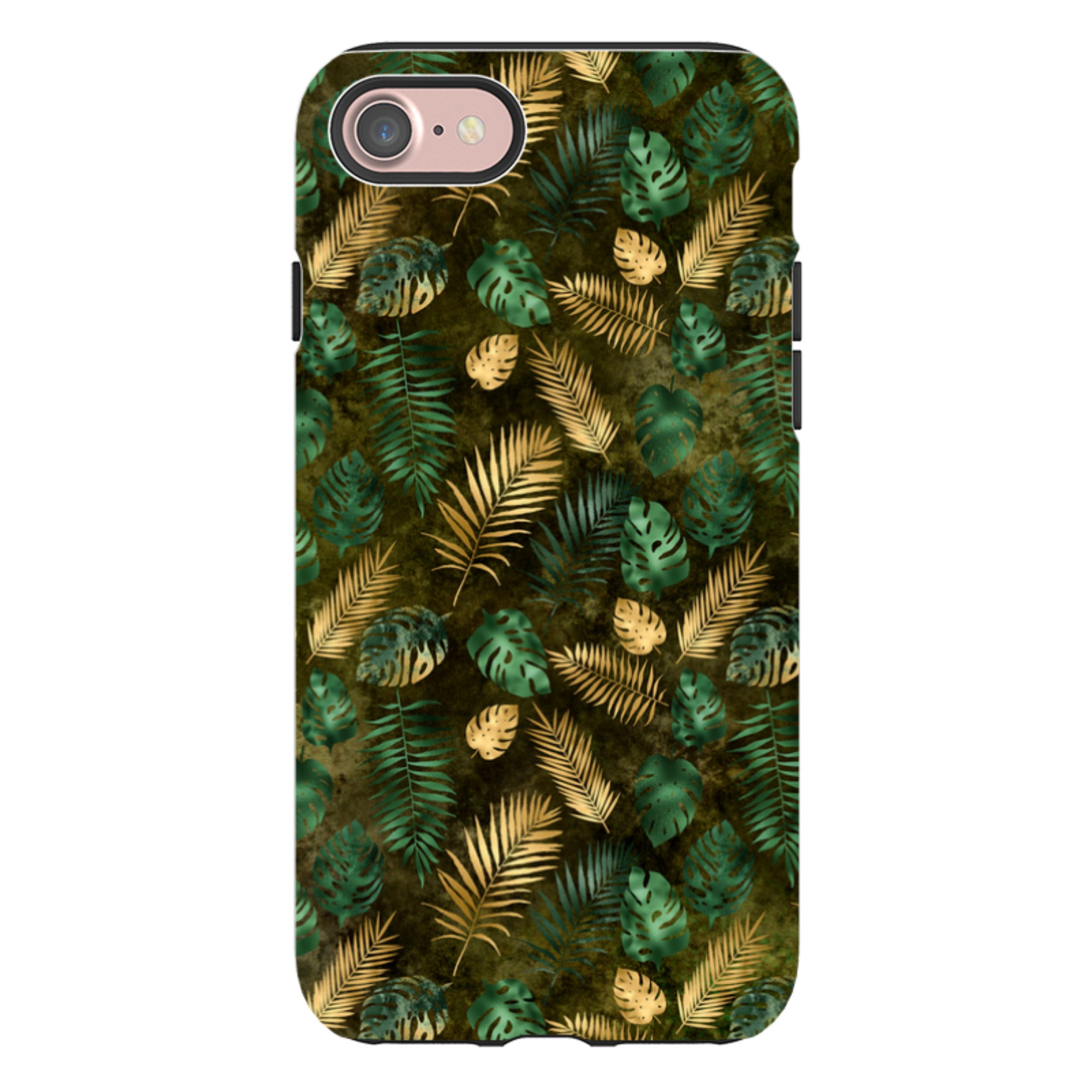iPhone Tough Case - Feather Greens