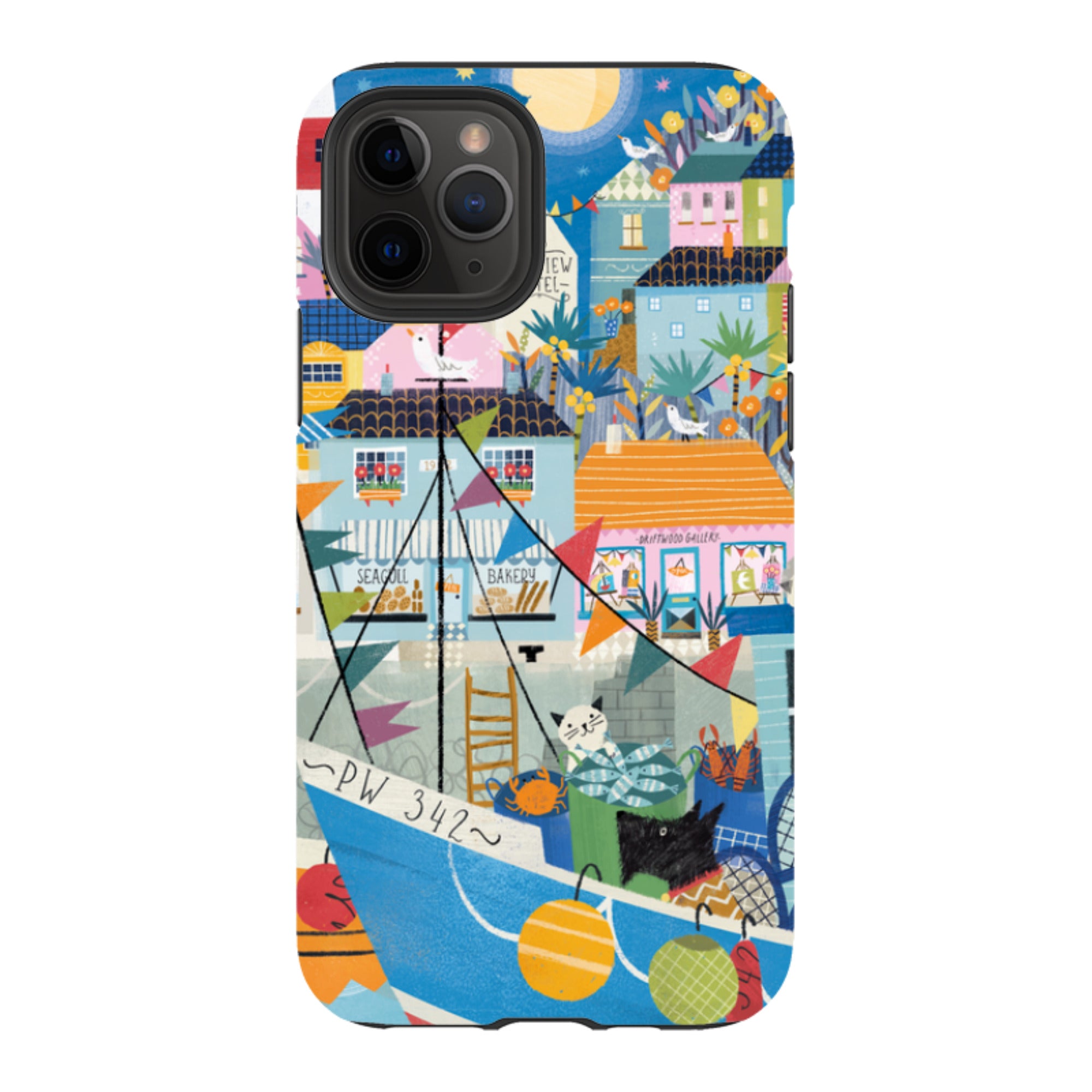 iPhone Case - Night Harbour 2 By Ali Brookes