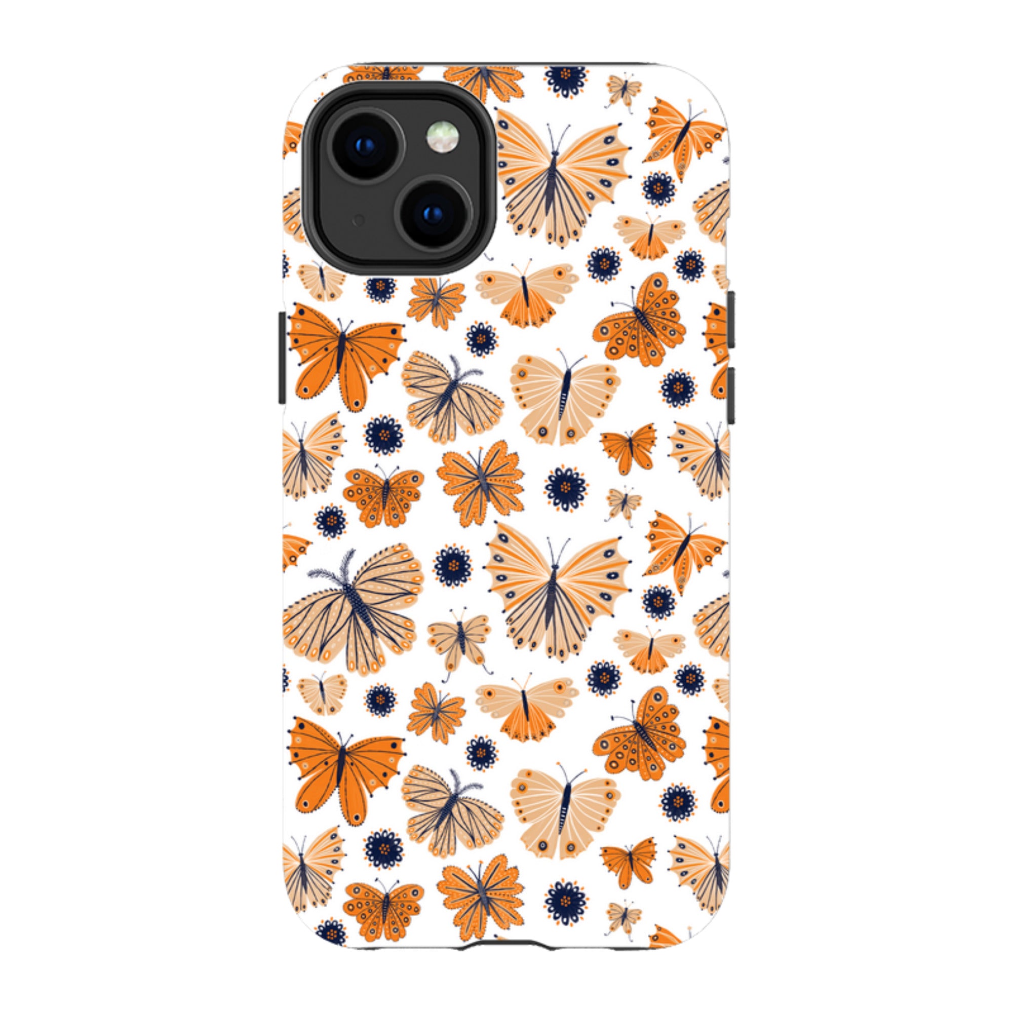 iPhone Tough Case - Butterfly Patterns By Lee Foster Wilson