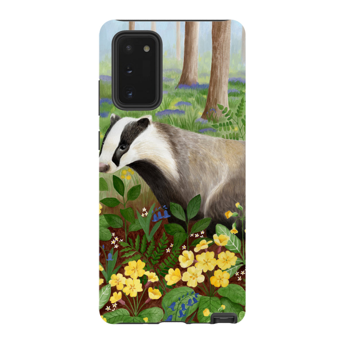 Samsung Tough Case - Bluebell Badger By Bex Parkin
