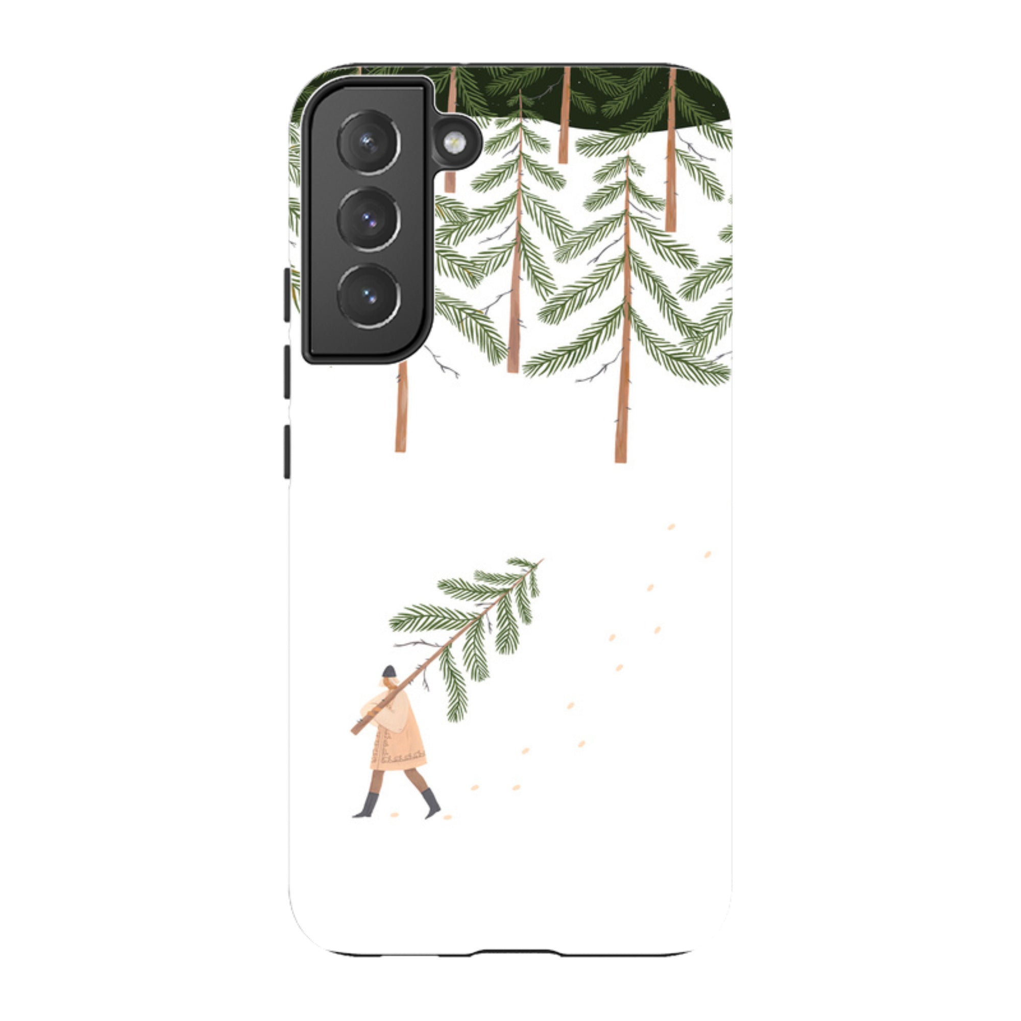 Samsung Tough Case - Coming Home For Christmas By Madalina Andronic