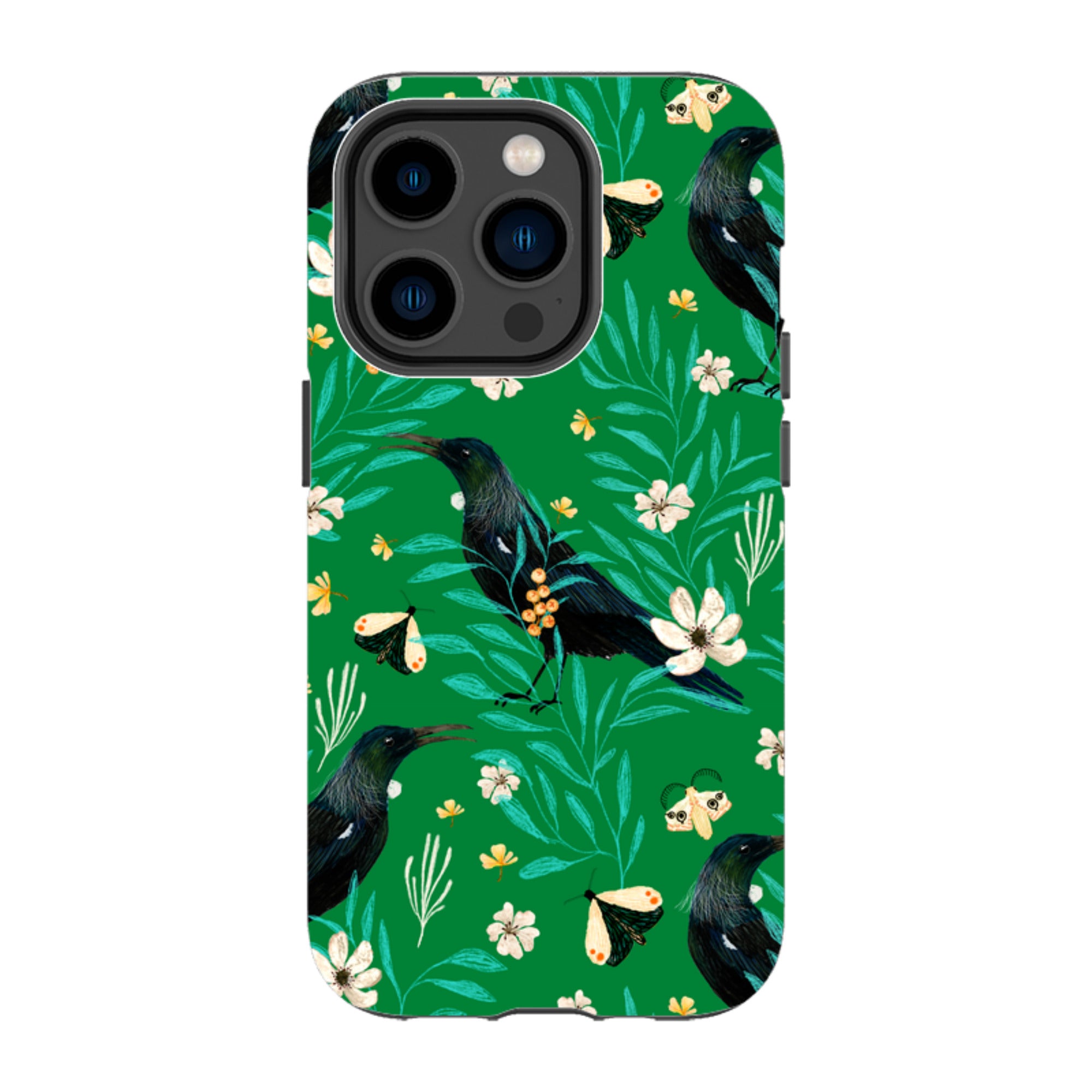 iPhone Tough Case - Tui Green By Katherine Quinn