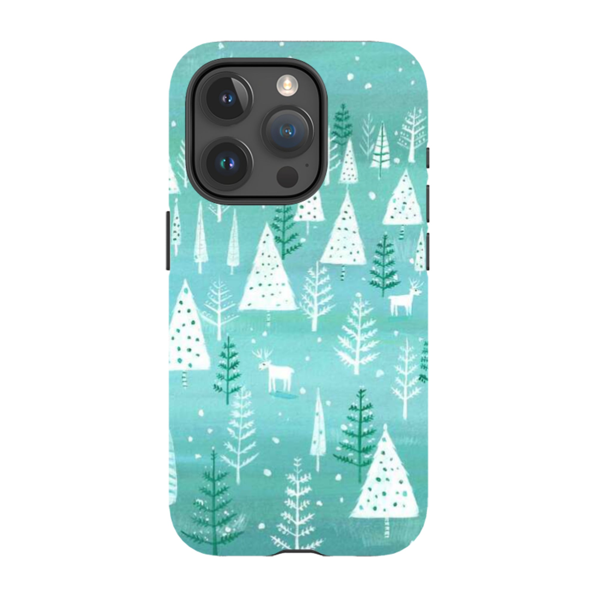 iPhone MagSafe Tough Case - Teal Tundra By Mary Stubberfield