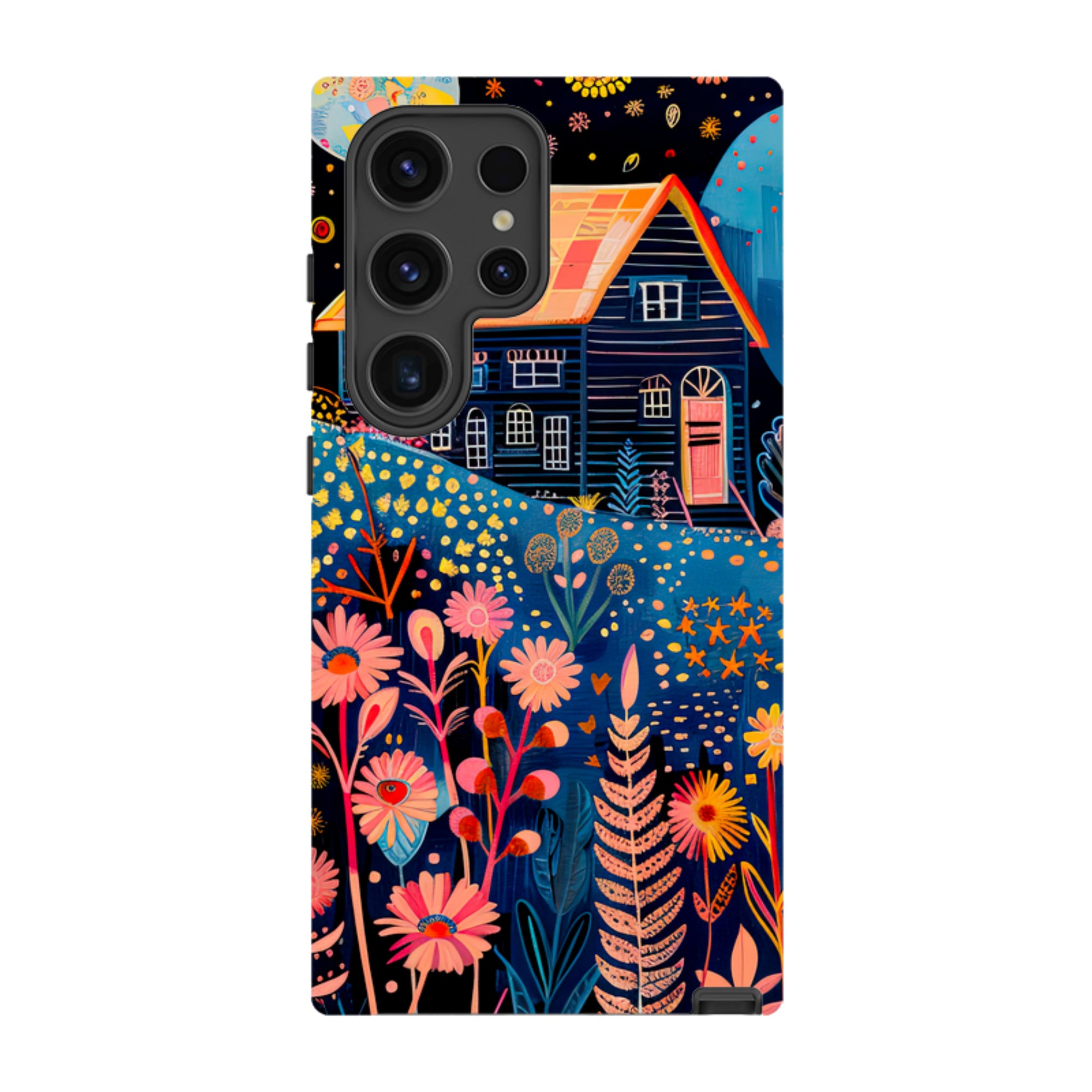 Samsung Tough Case - Folk Art House V