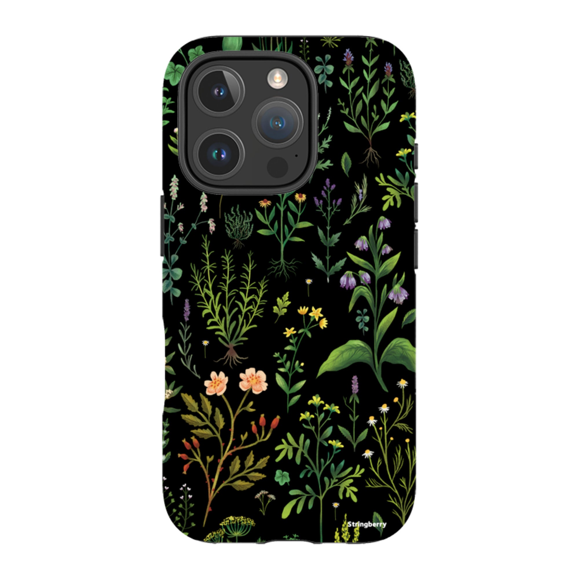 iPhone Tough Case - Medieval Herbal By Anna Stead