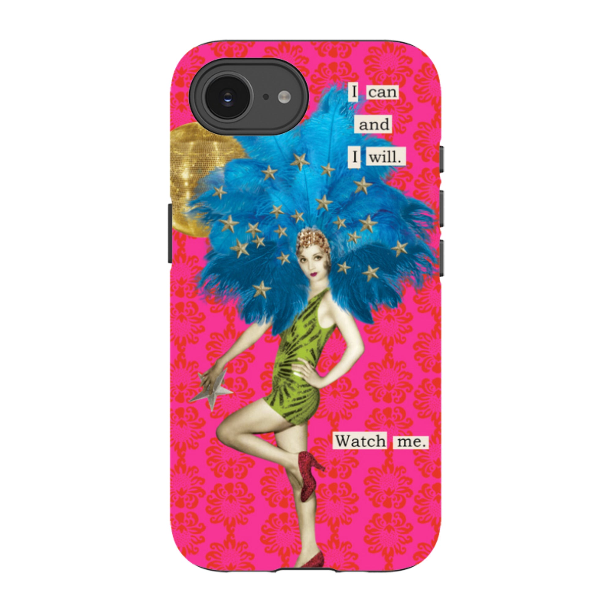 iPhone Tough Case - I Can And I Will By Clare Jordan