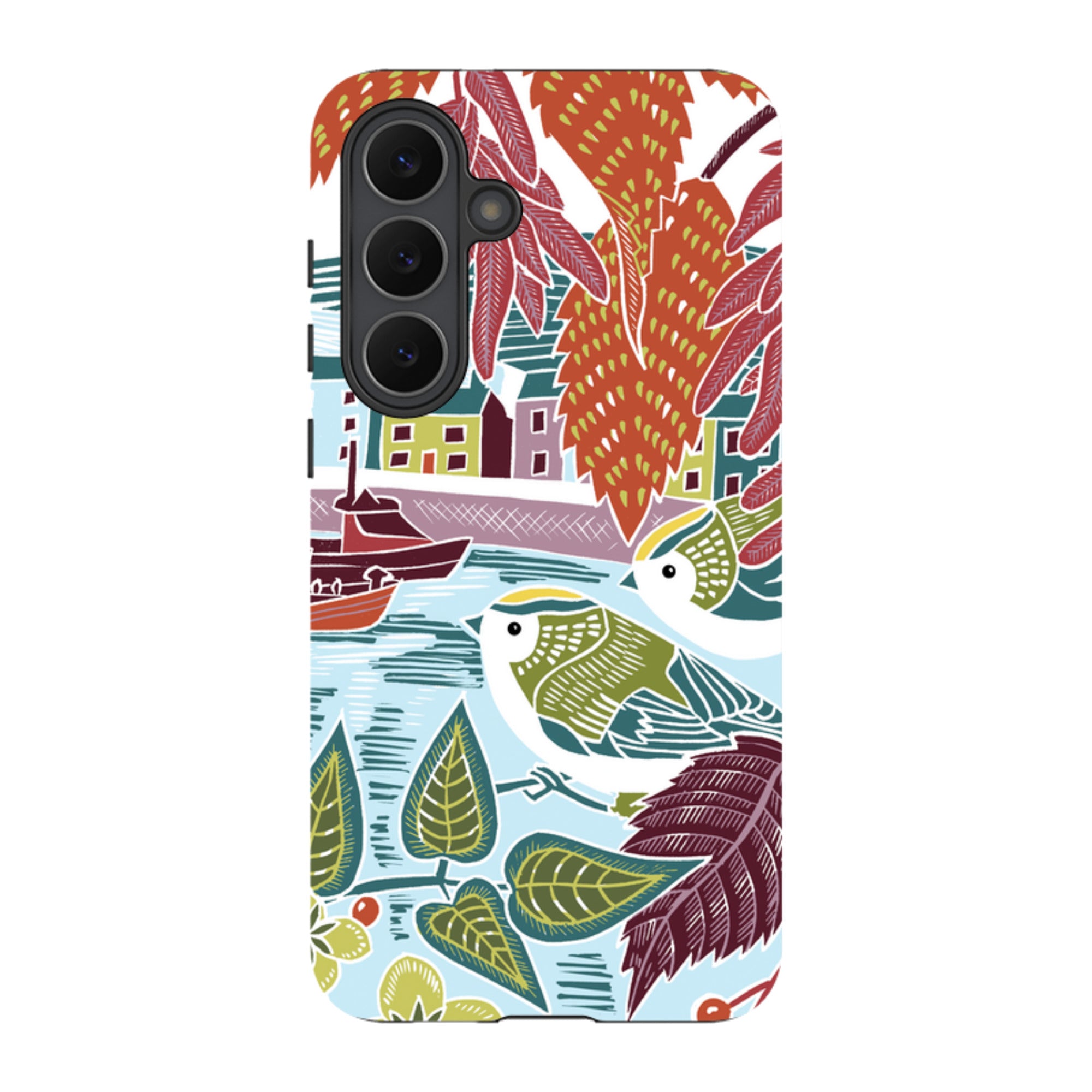 Samsung Tough  Case - Goldcrests Harbour By Kate heiss