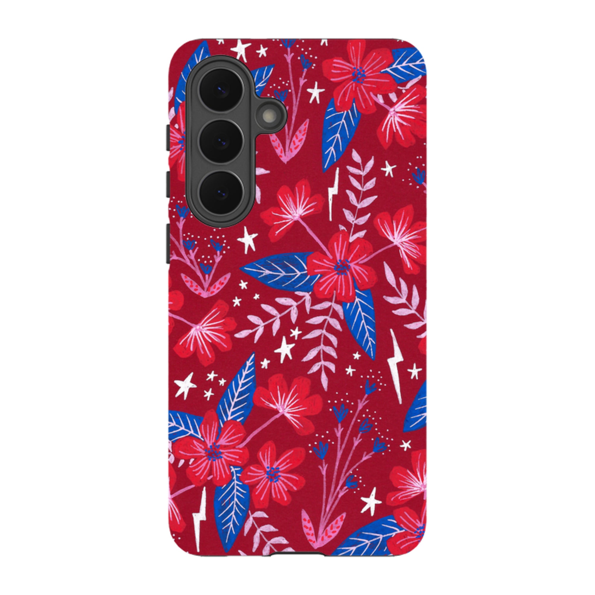 Samsung Tough Case - Red Moon Garden By Lee Foster Wilson