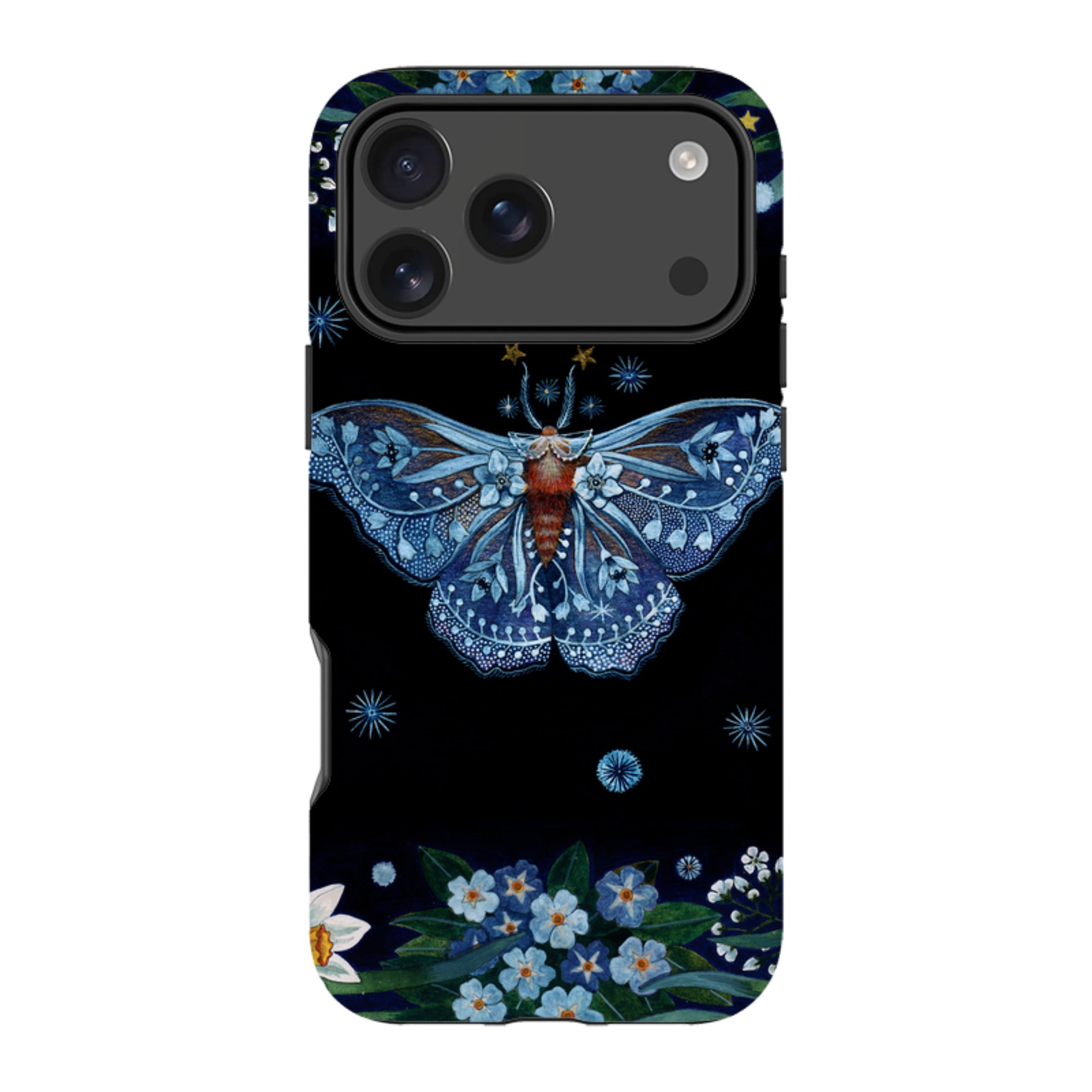 iPhone MagSafe Tough Case -  Night Moth By Maria Matos