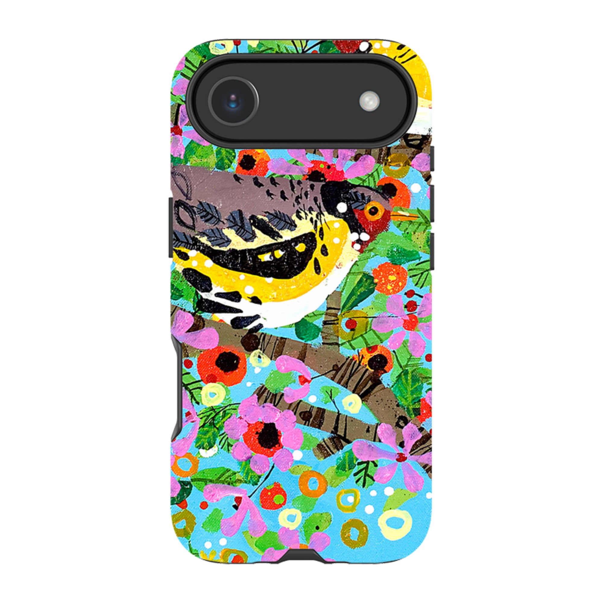 iPhone Tough Case - Finches By Claire West