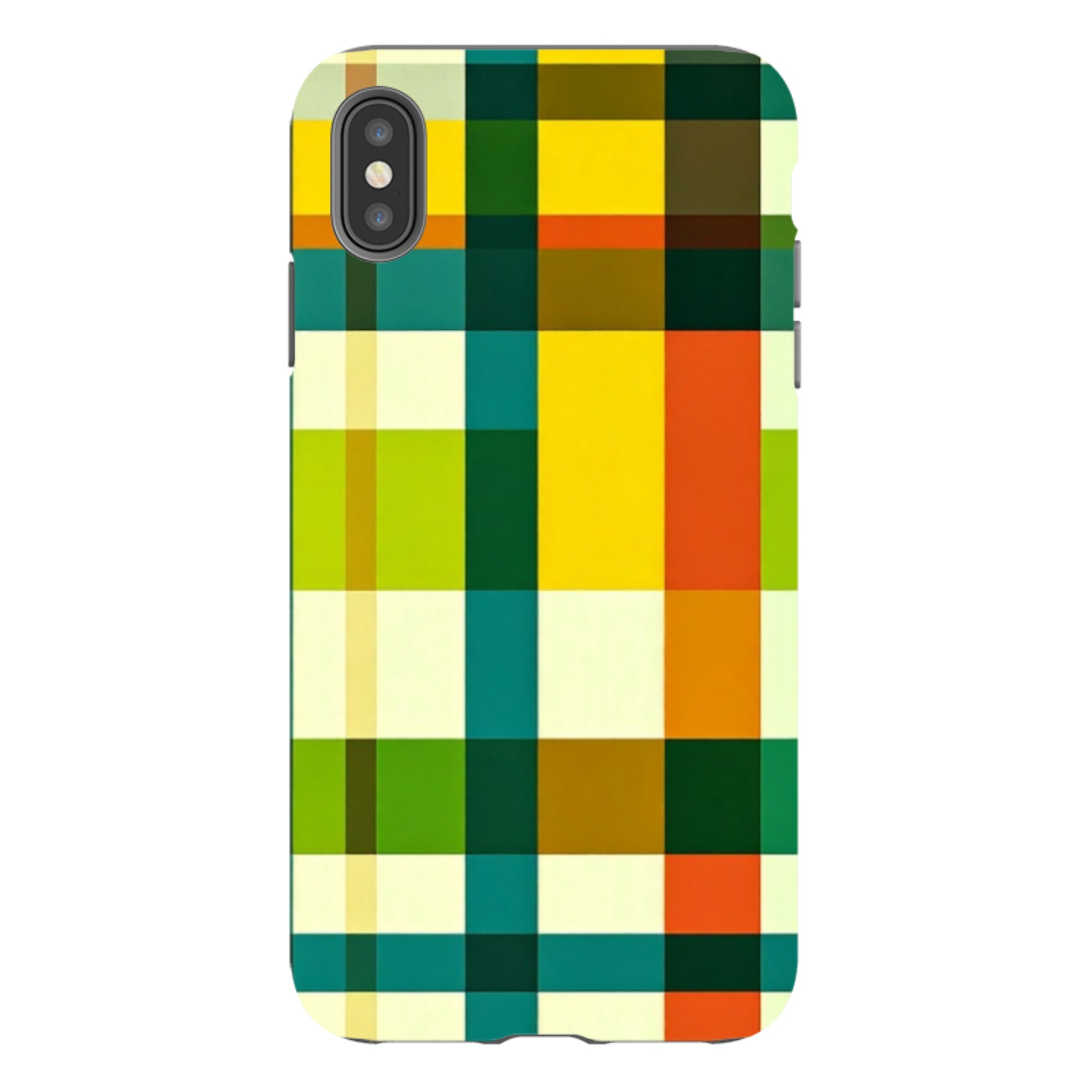 iPhone Tough Case - Los Angeles Gingham