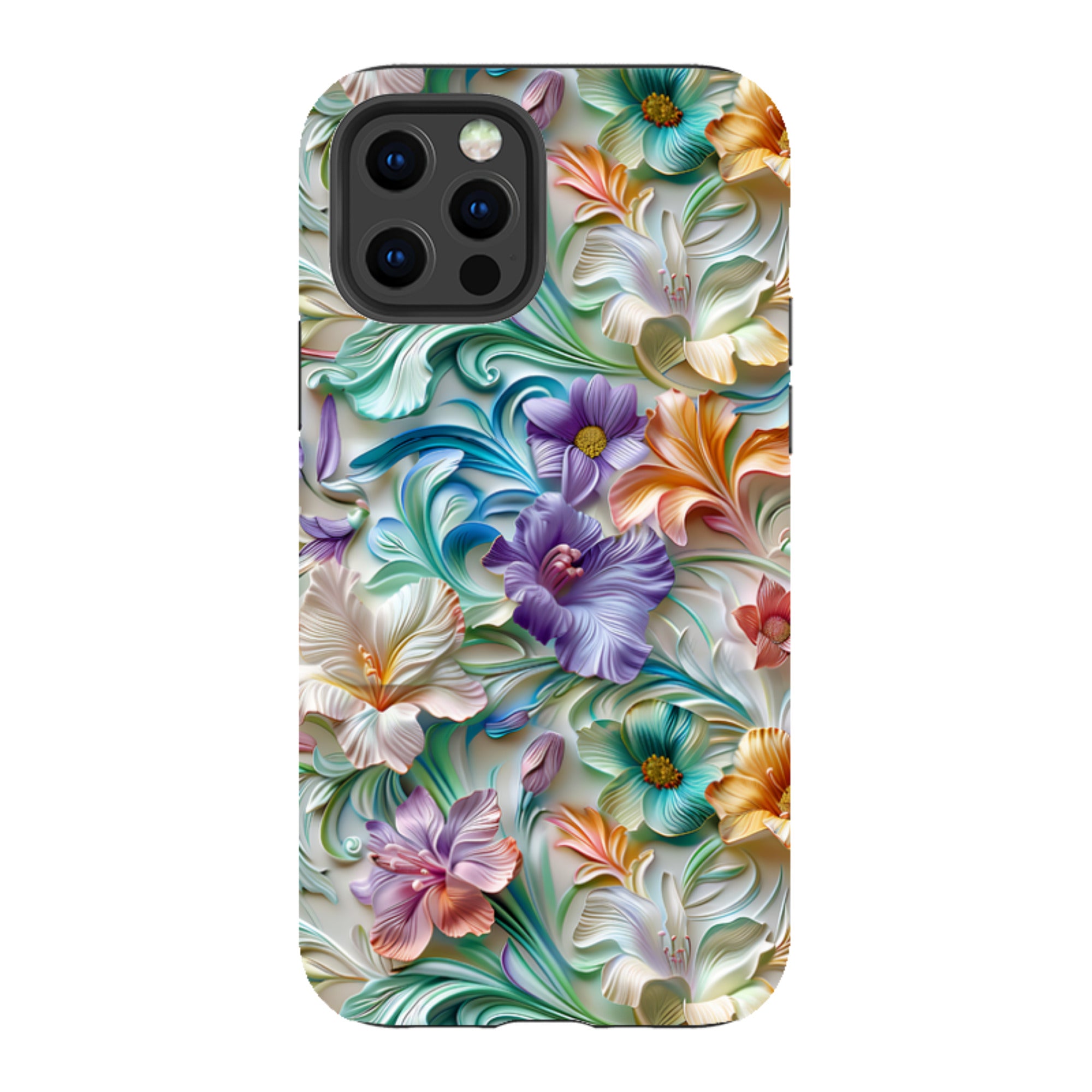 iPhone Tough Case -Neo Floral
