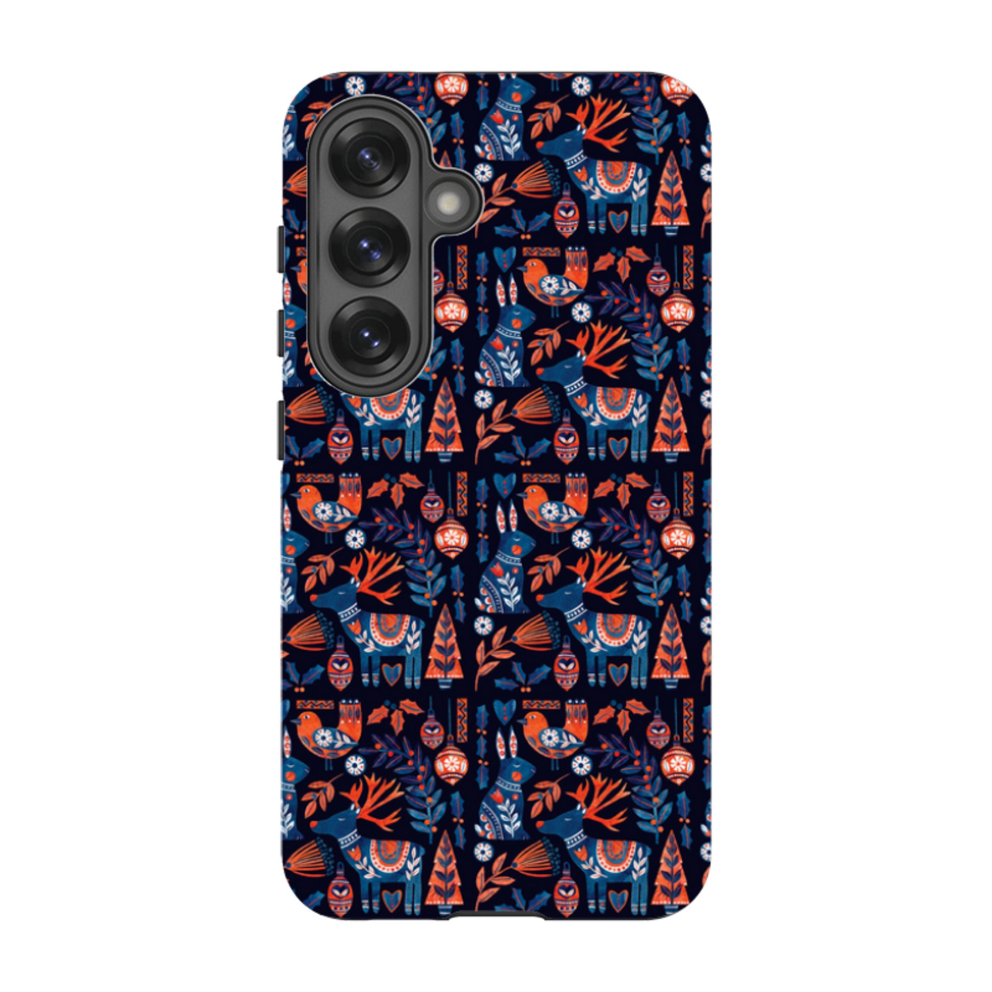 Samsung Tough Case - Scandi Animals Dark By Tracey English
