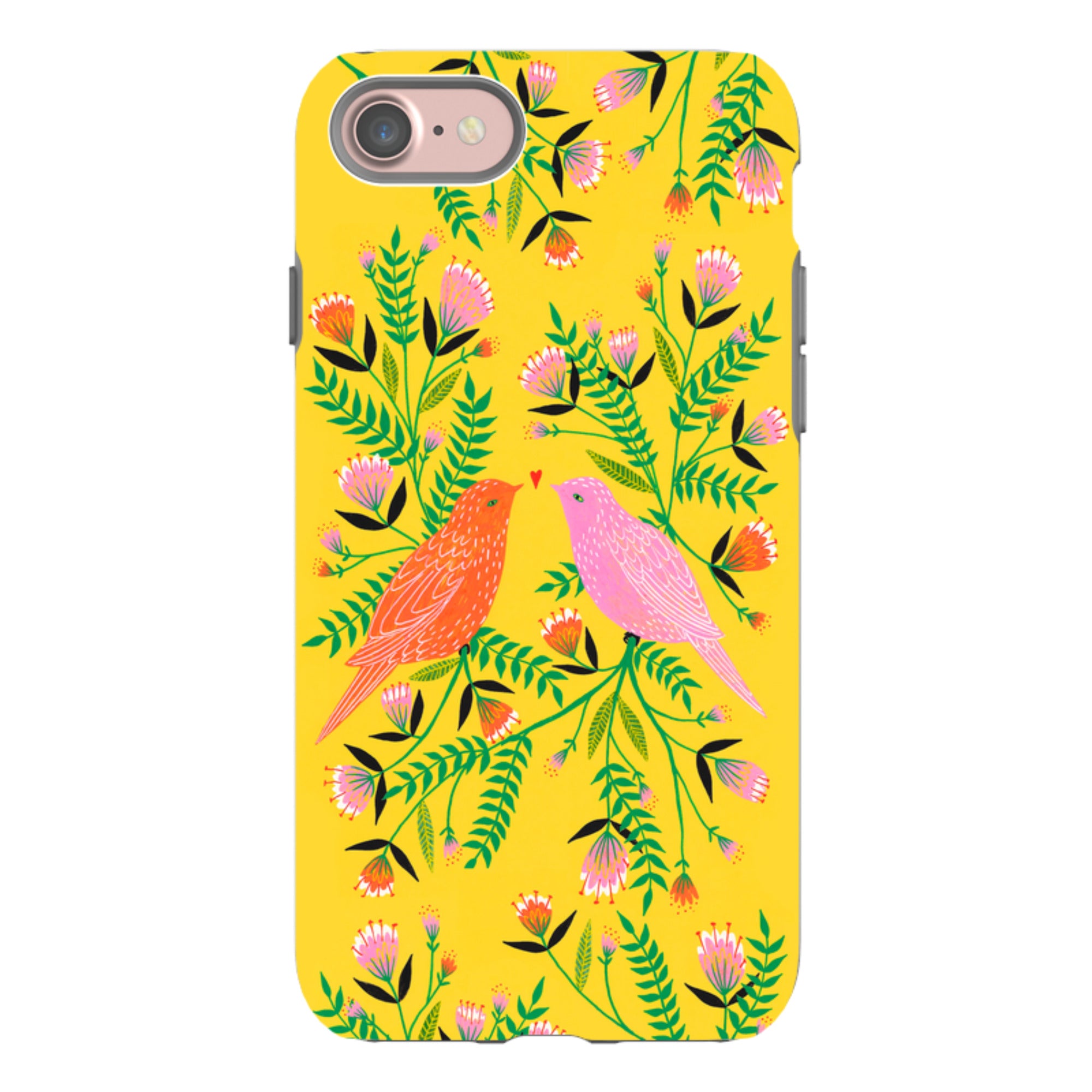iPhone Tough Case - Love Birds By Lee Foster Wilson