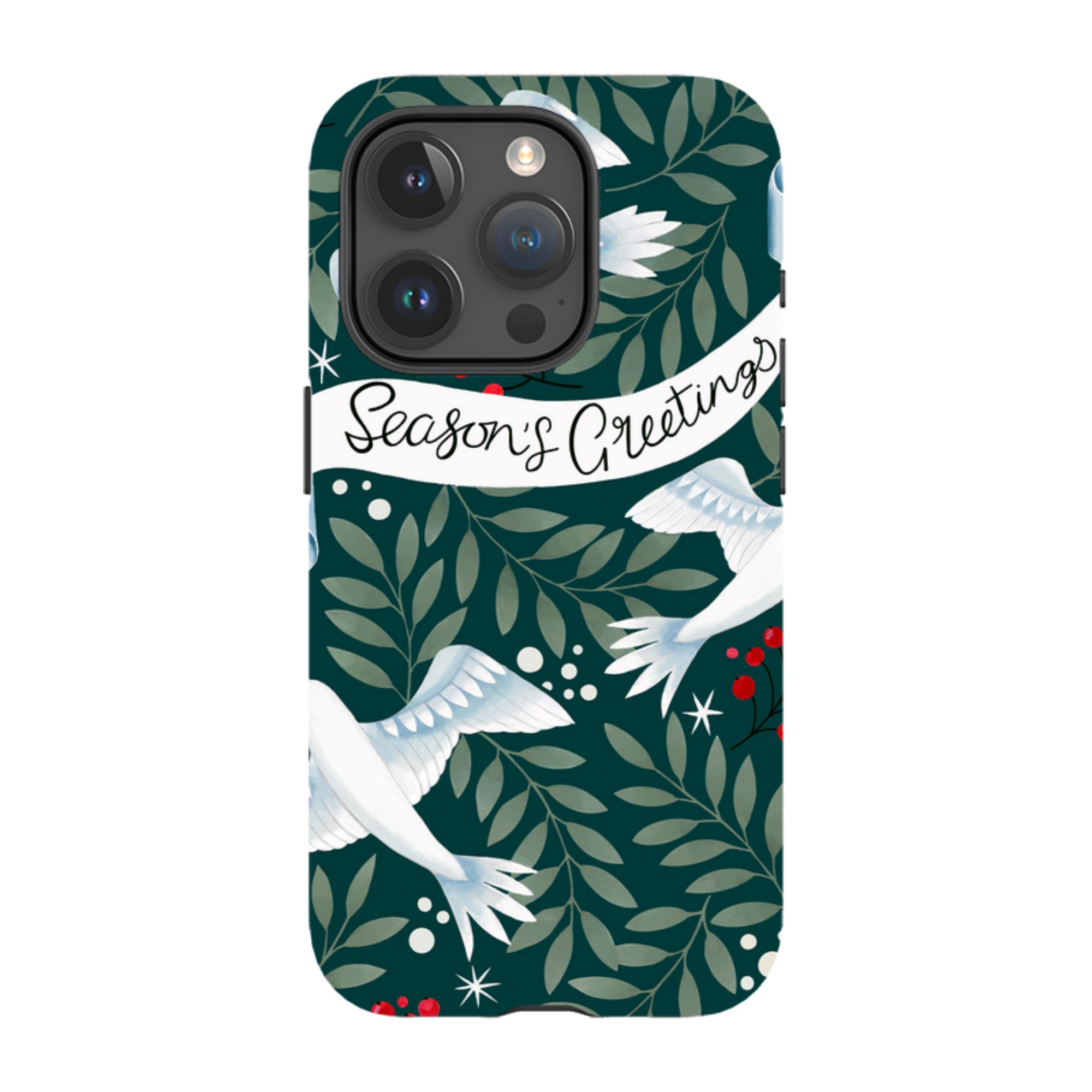 iPhone Tough Case - Seasons Greetings By Bex Parkin
