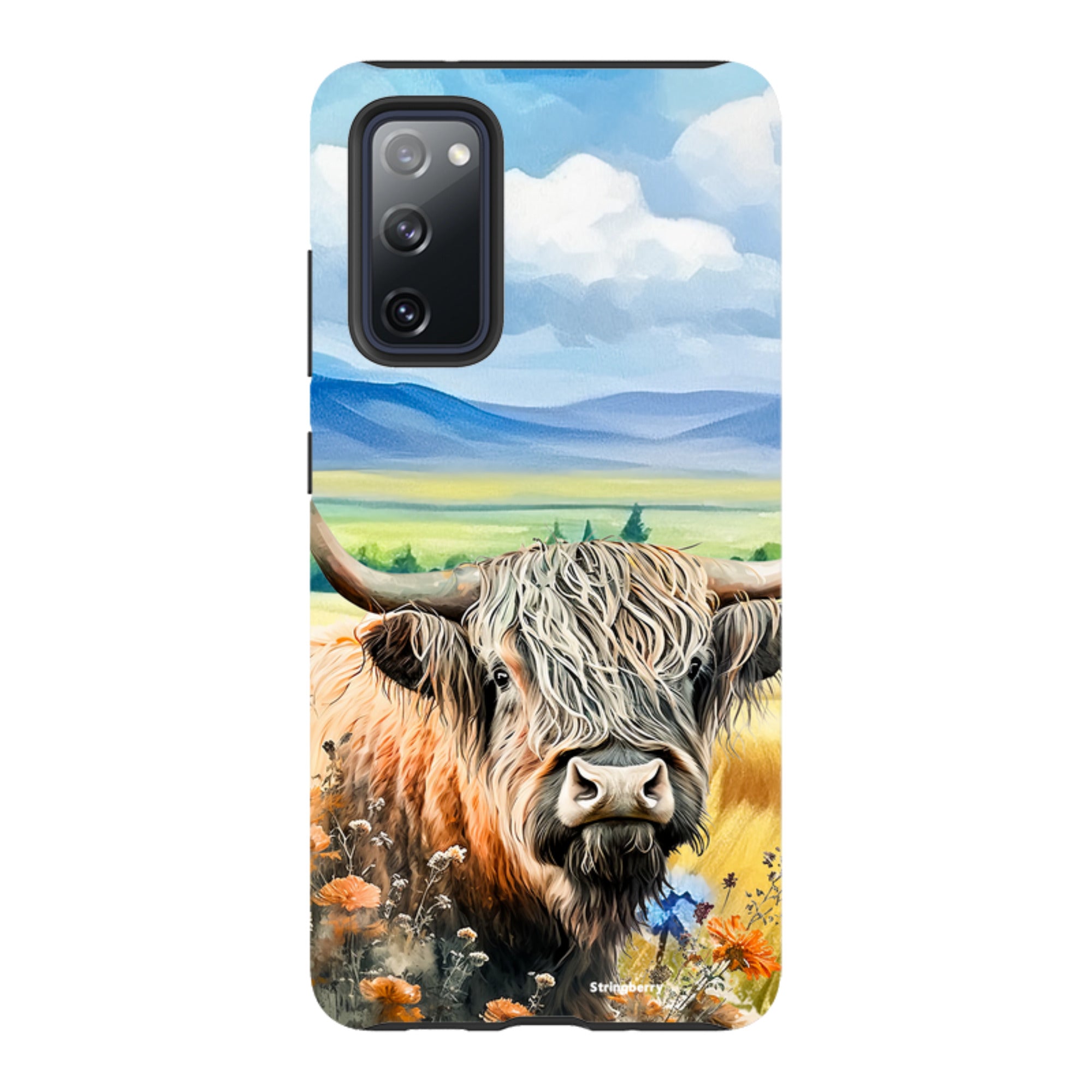 Samsung Tough Case - Highland Cow V