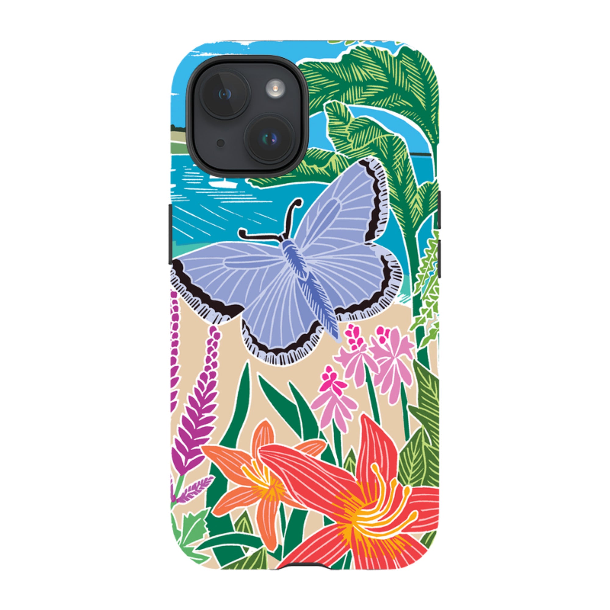 iPhone Tough Case - Trebah Garden By Kate Heiss