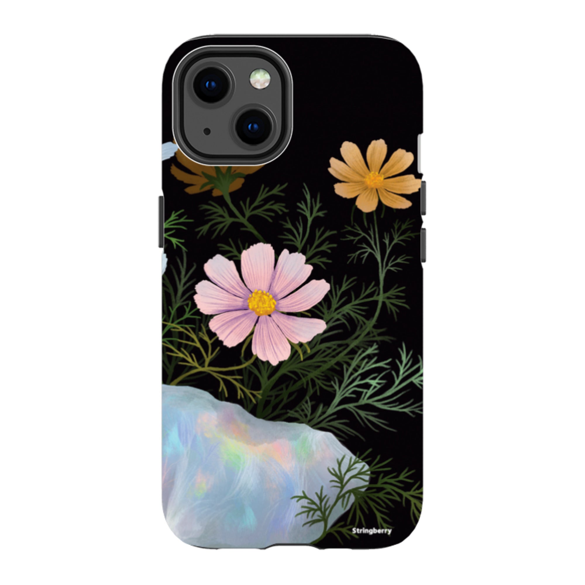 iPhone MagSafe Tough Case - Opal and Cosmos By Anna Stead