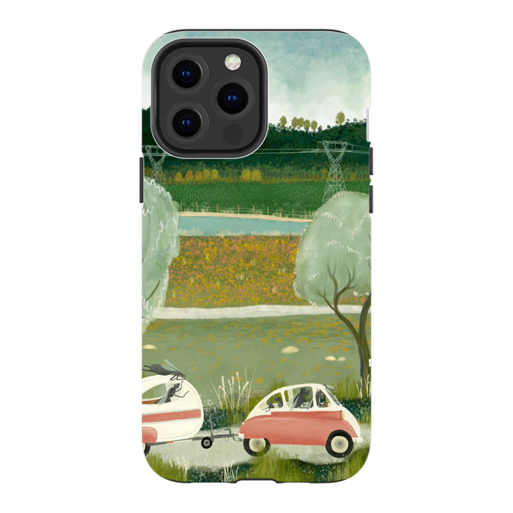 iPhone MagSafe Tough Case -  Happy Holidays By Katherine Quinn