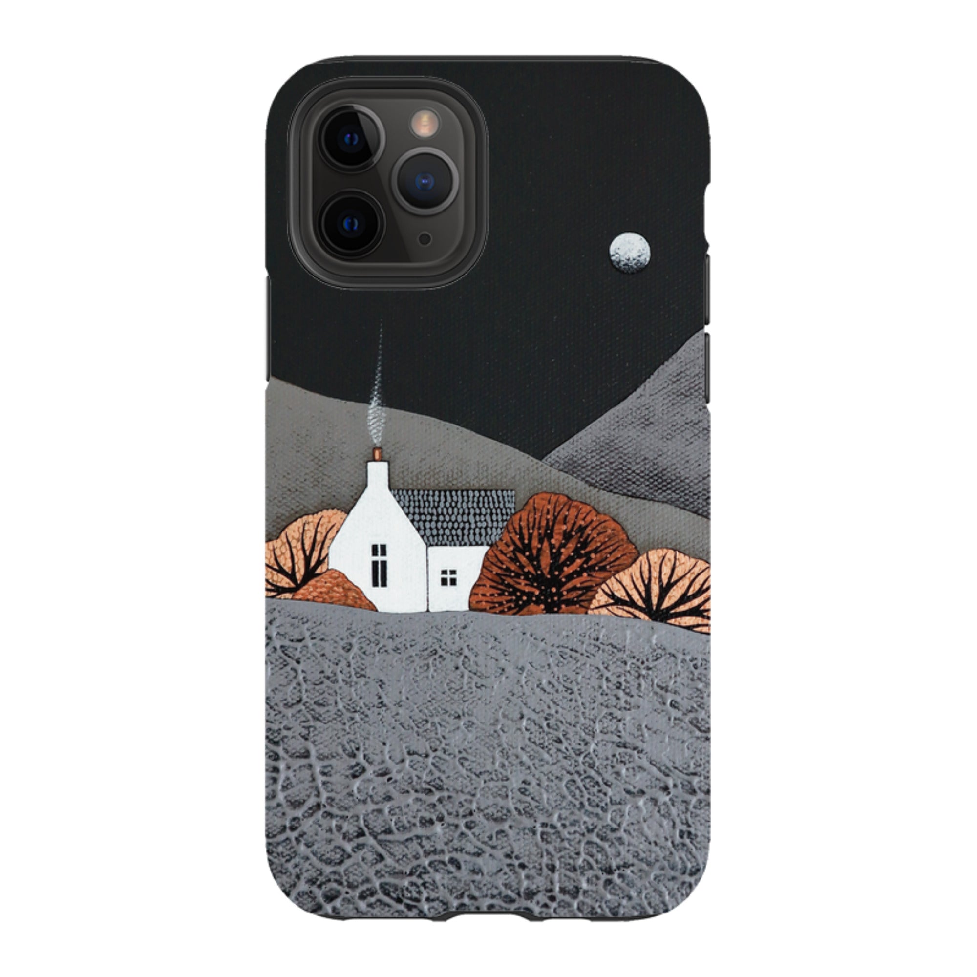 iPhone Tough Case - Last Embers Of The Bonfire By Natasha Newton