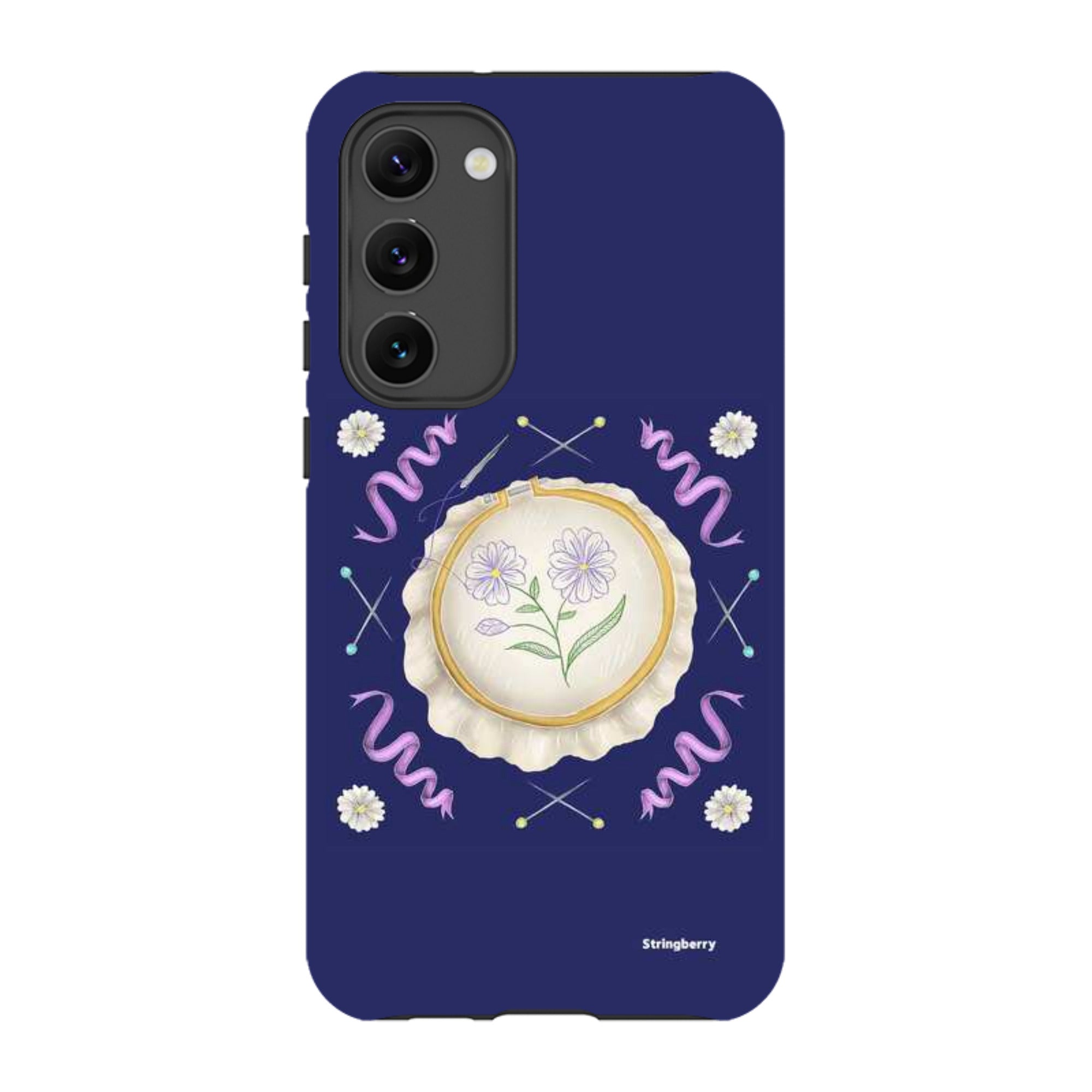 Samsung Tough Case - Daisy Needlework By Catherine Rowe