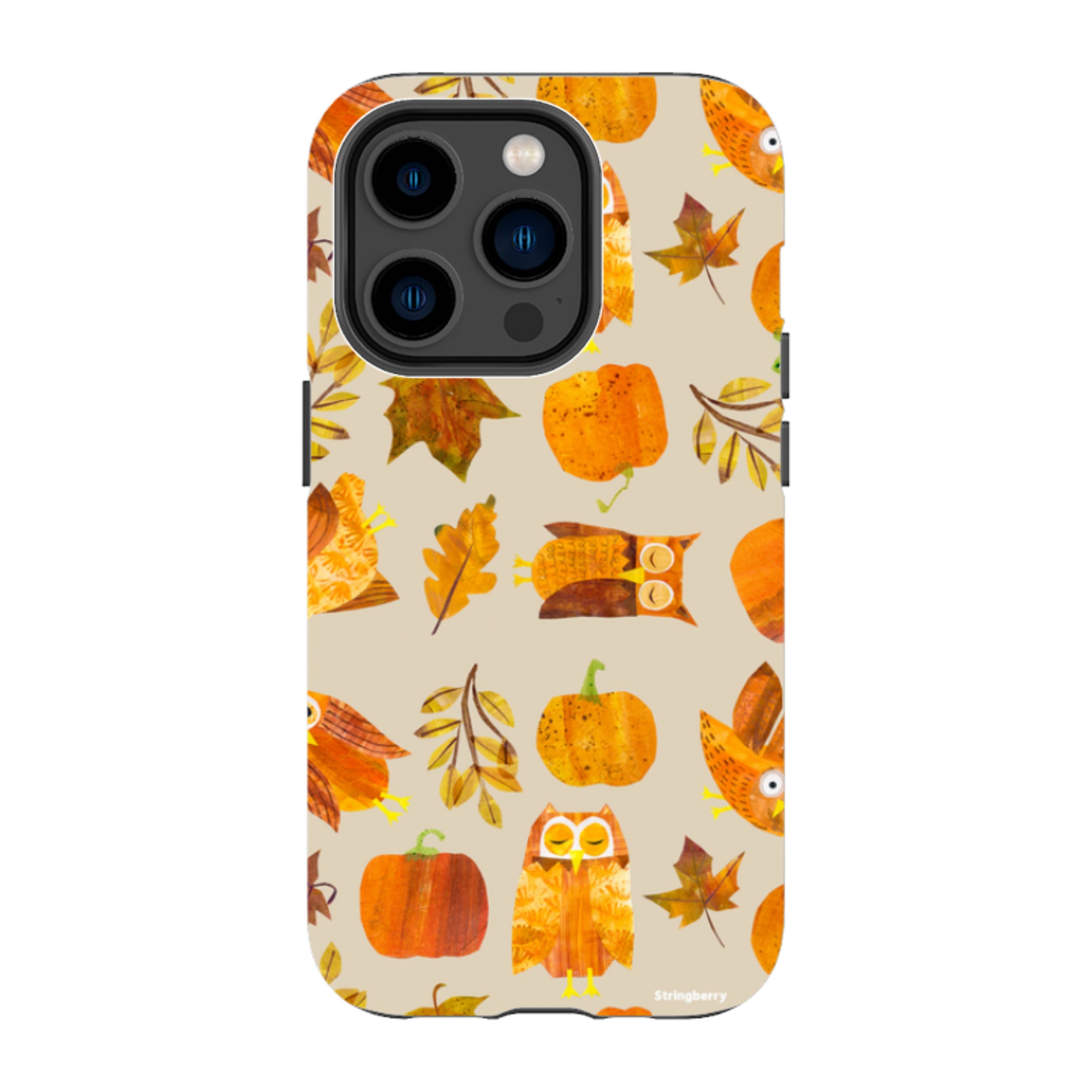 iPhone MagSafe Tough Case - Pumpkins and Owls By Tracey English