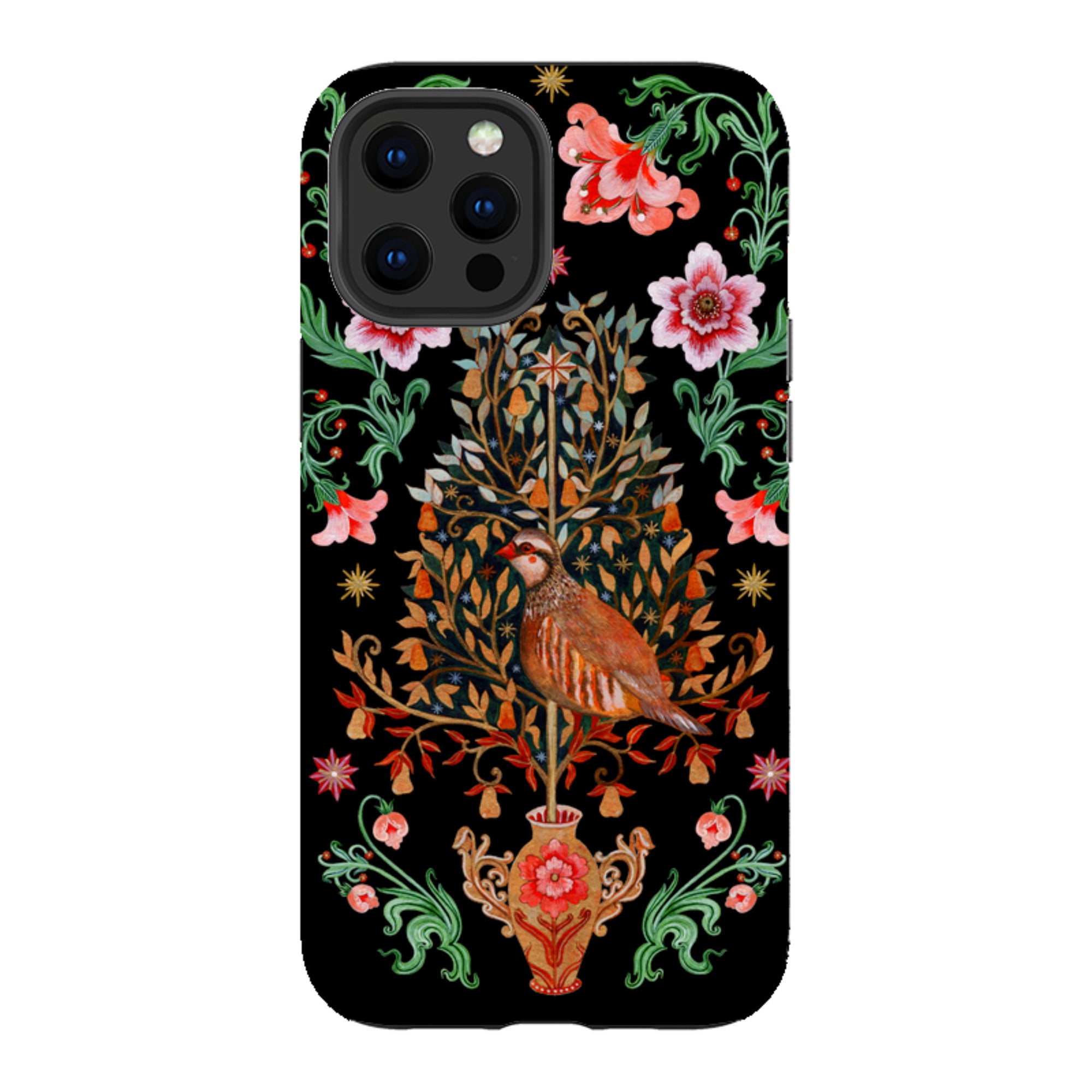 iPhone Tough  Case - Partridge Pear Tree By Maria Matos