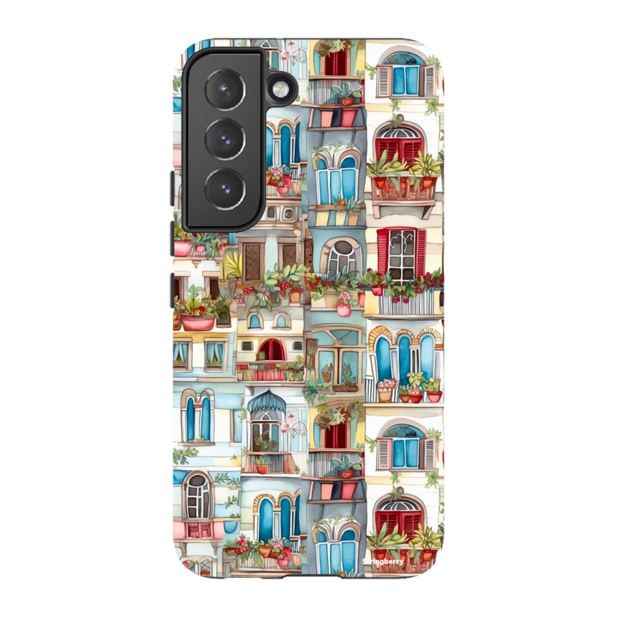Samsung Tough Case - Floral Balcony II