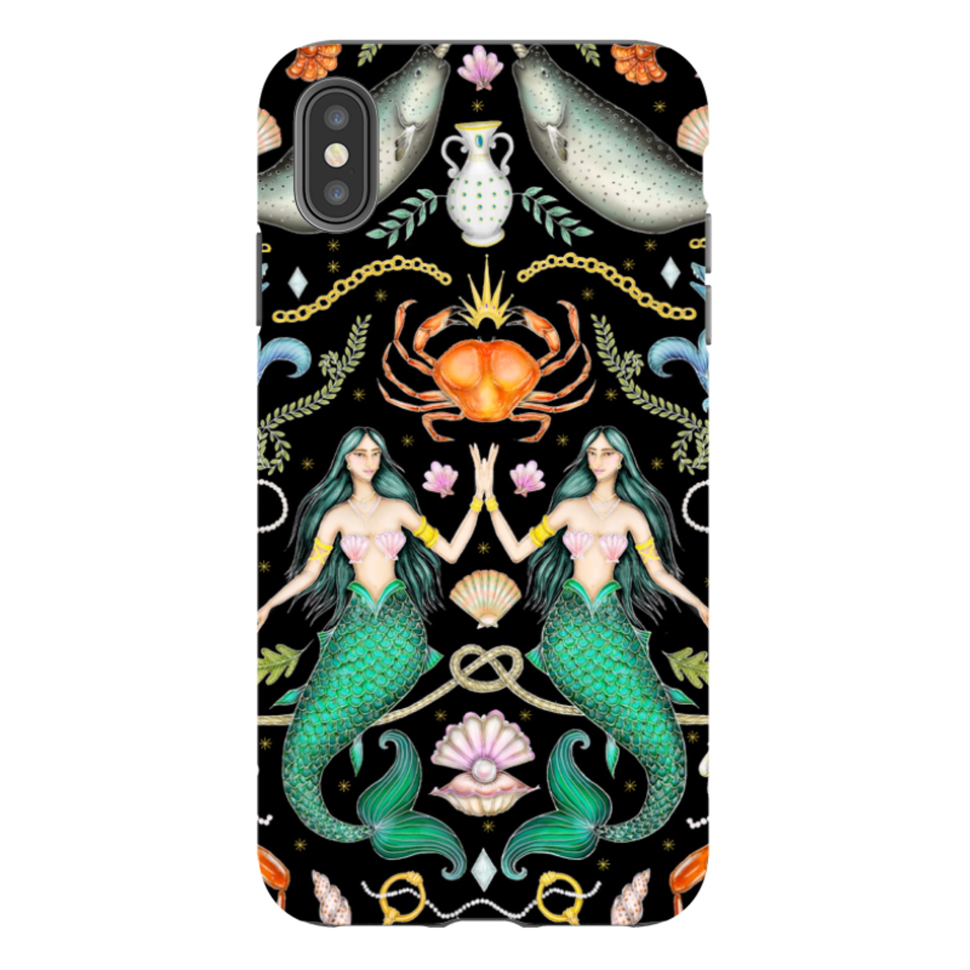 iPhone Tough Case - Tritons Treasure By Catherine Rowe