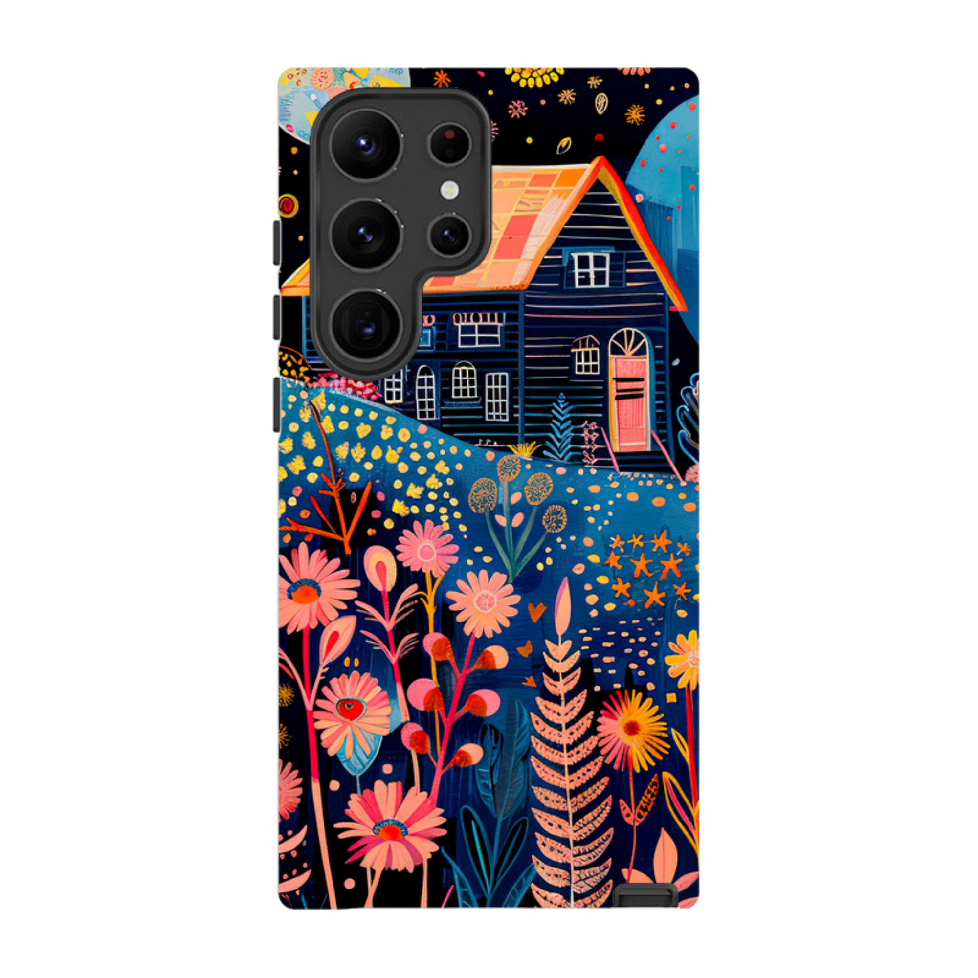 Samsung Tough Case - Folk Art House V
