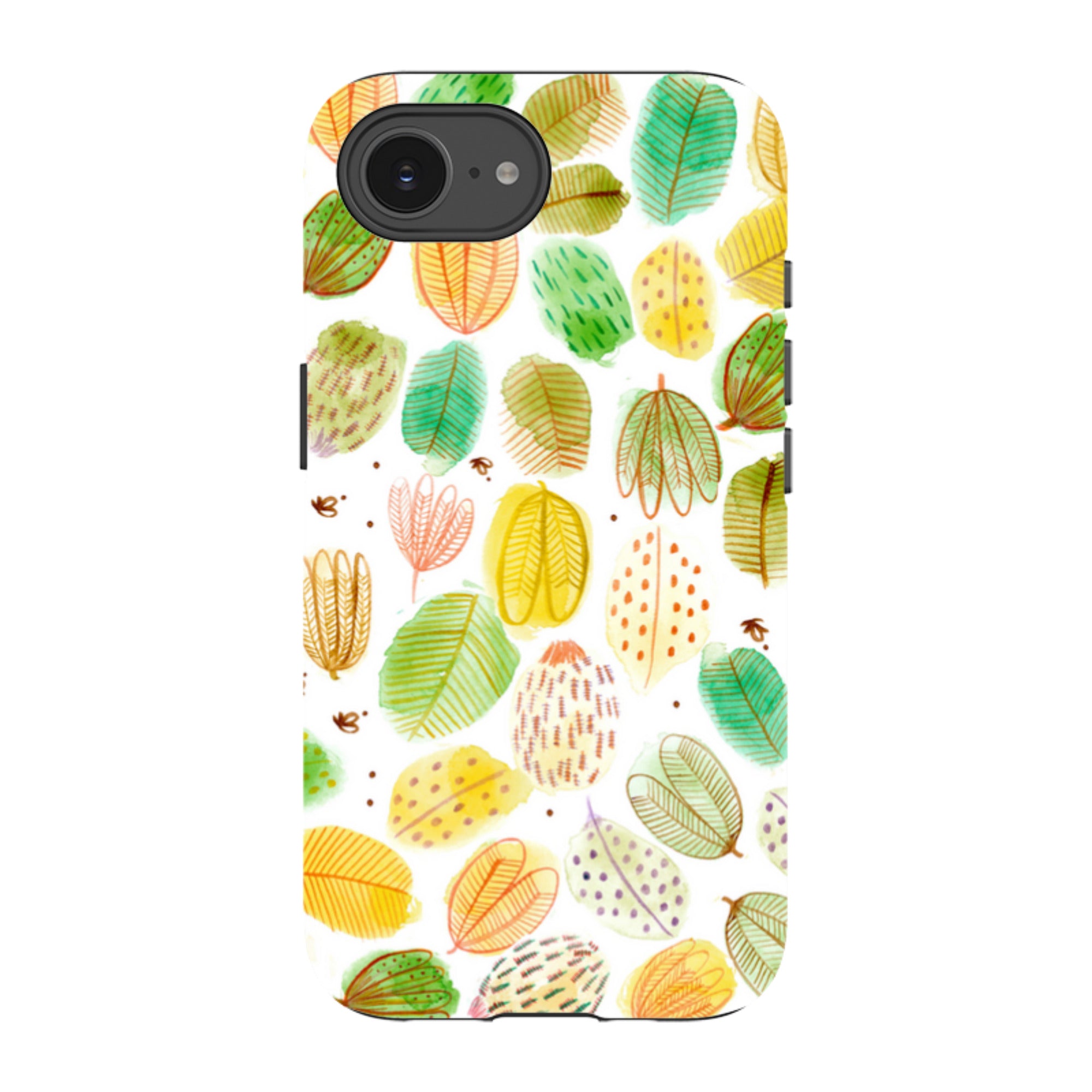 iPhone Tough Case - Leaves By Gabriela Larios