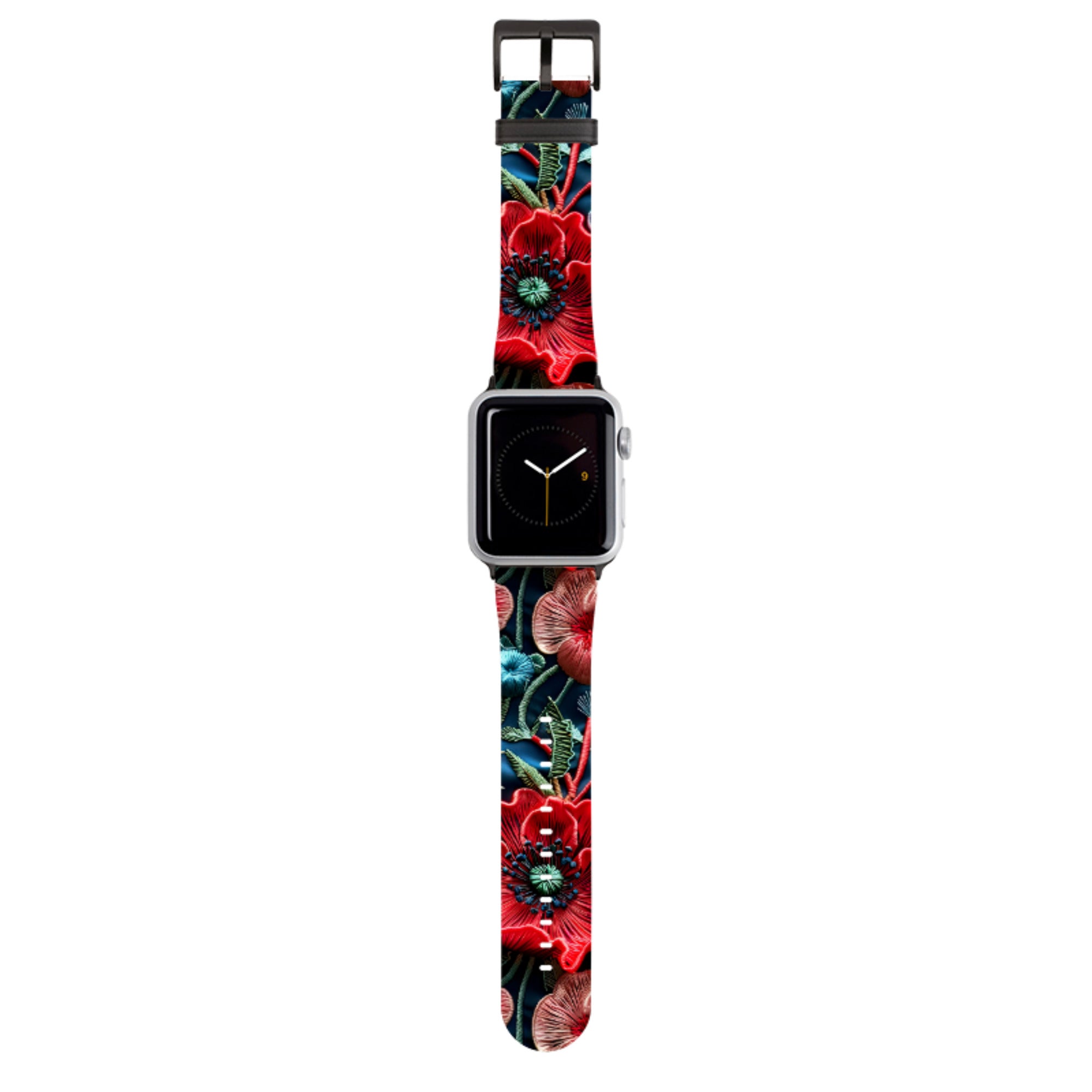 Poppy Love II Apple Watch Strap