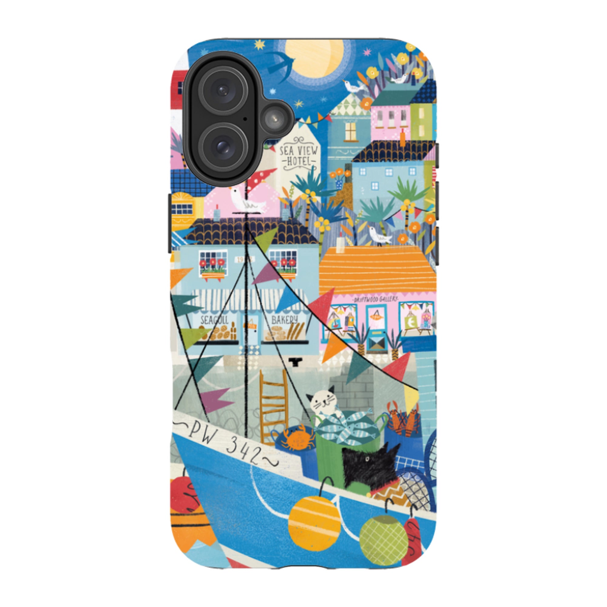 iPhone MagSafe Tough Case - Night Harbour 2 By Ali Brookes