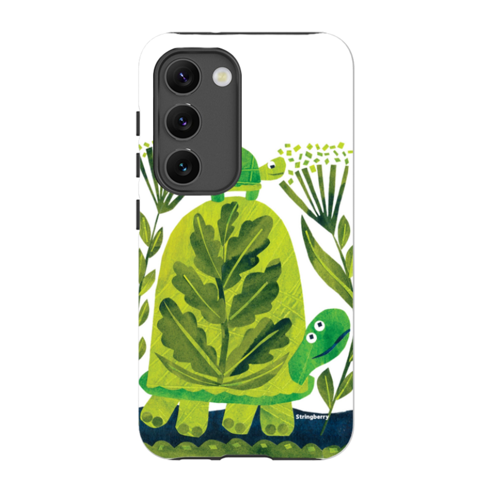 Samsung Tough Case - Folk Tortoise By Tracey English