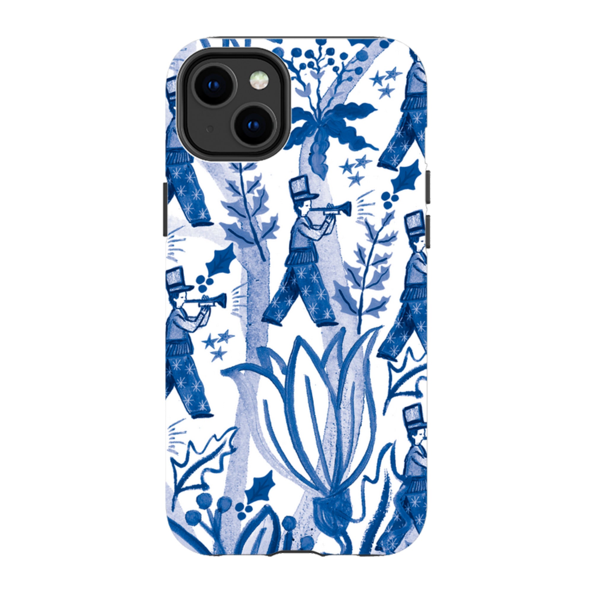 iPhone Tough Case - Ten Pipers Piping By Emma Frances Grant