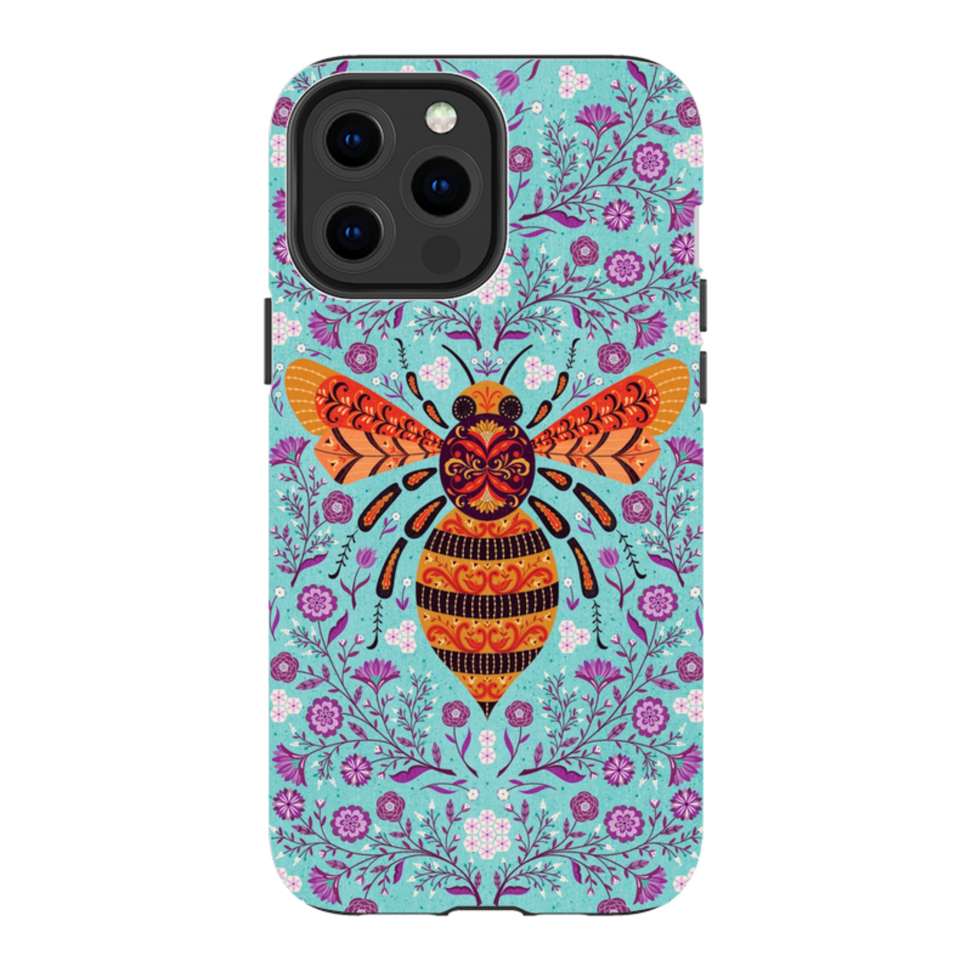 iPhone Tough Case - Bee By Jenny Zemanek