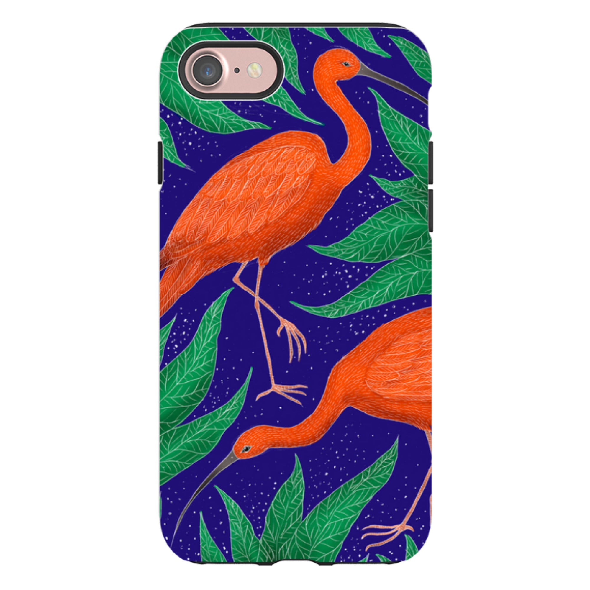 iPhone Tough Case - Scarlet Ibis By Catherine Rowe
