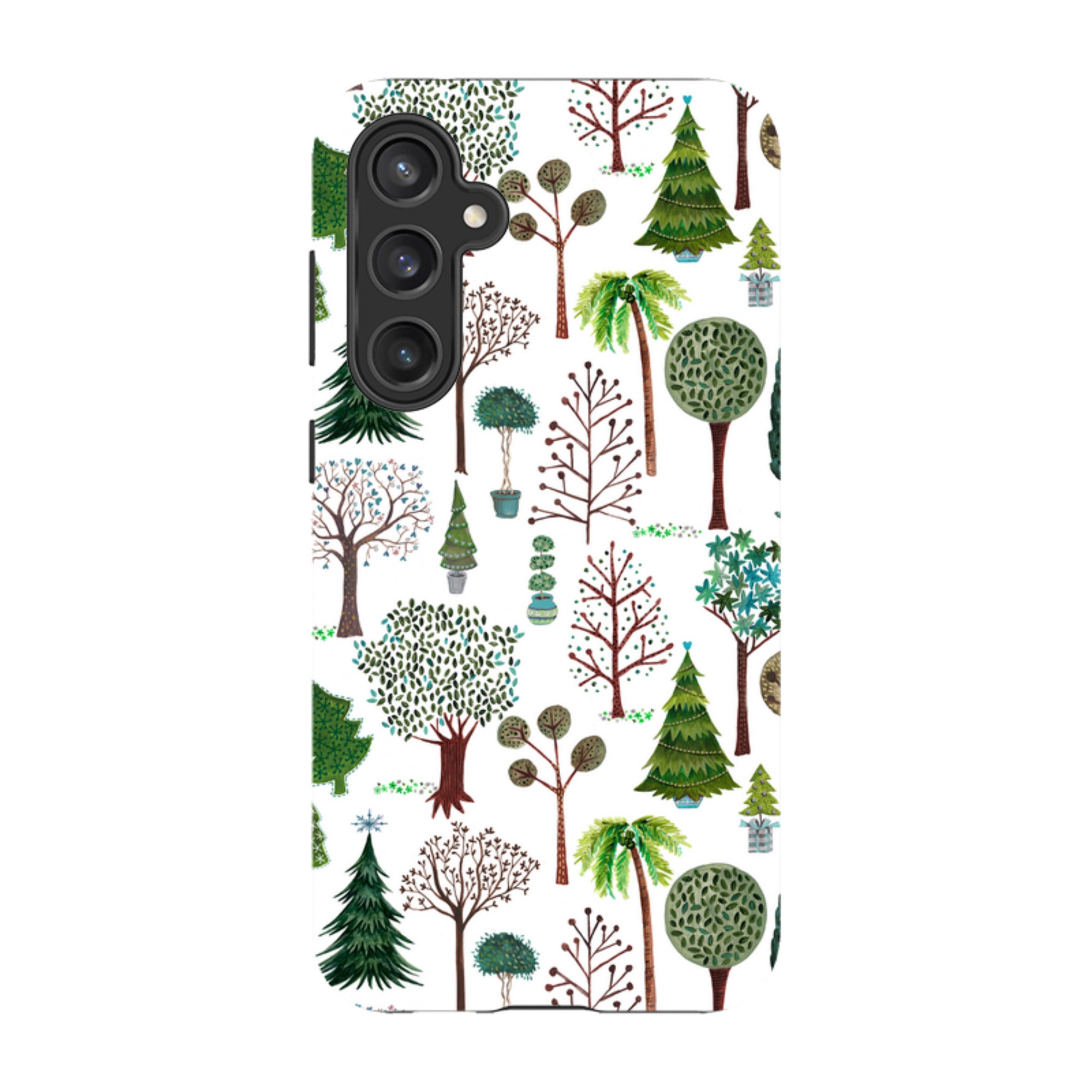 Samsung Tough Case - Xmas Trees By Caroline Bonne Muller