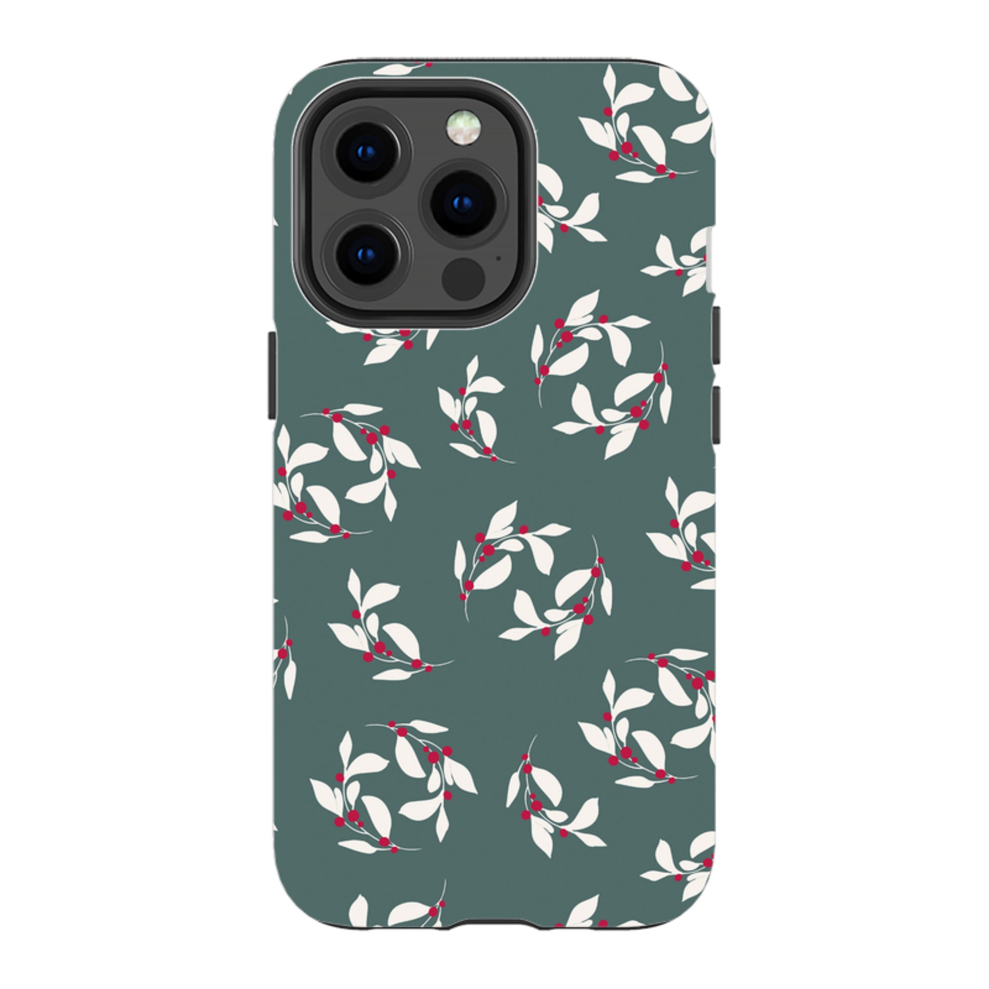 iPhone Tough Case - Winter Floral